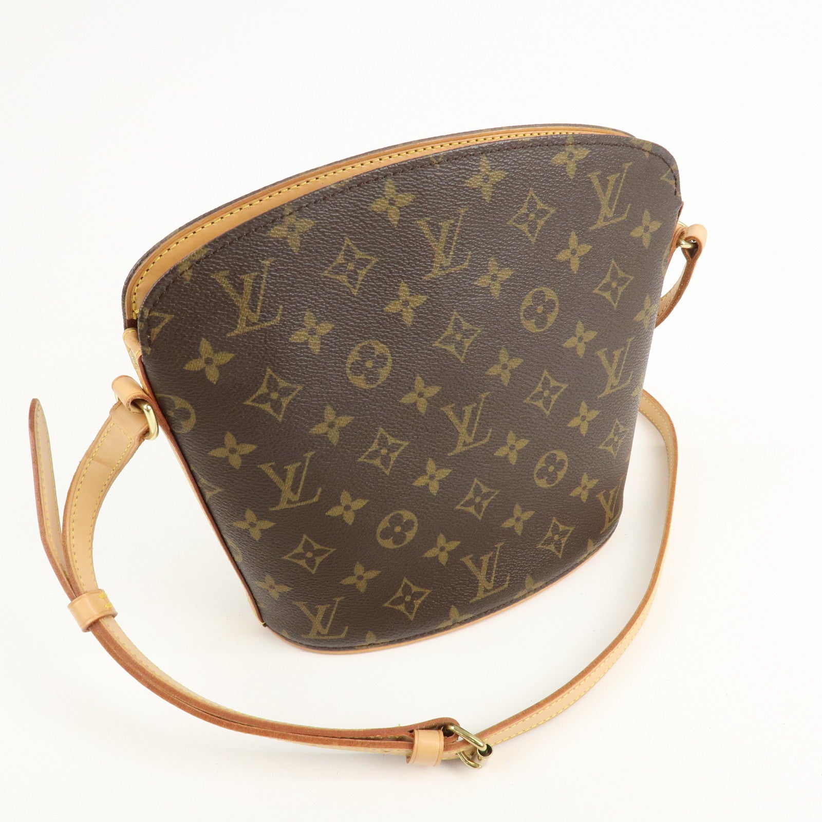 Louis Vuitton Monogram Drouot Cross Body Shoulder Bag M51290 Used