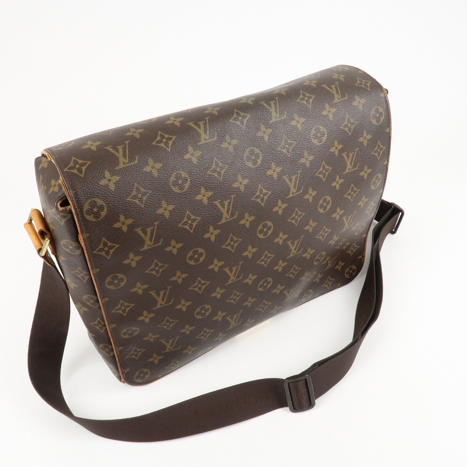 Louis Vuitton Monogram Abbesses Messenger Bag Hand Bag M45257 Used