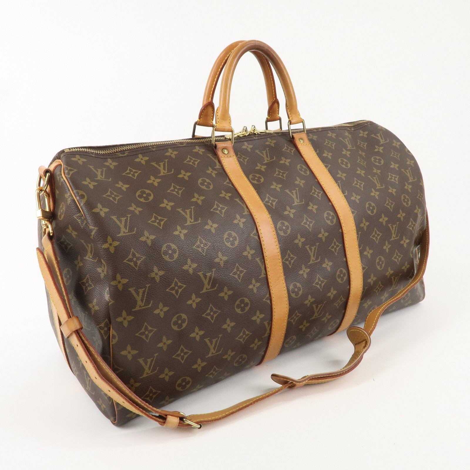 Louis Vuitton Monogram Keep All Bandouliere 55 Bag M41414