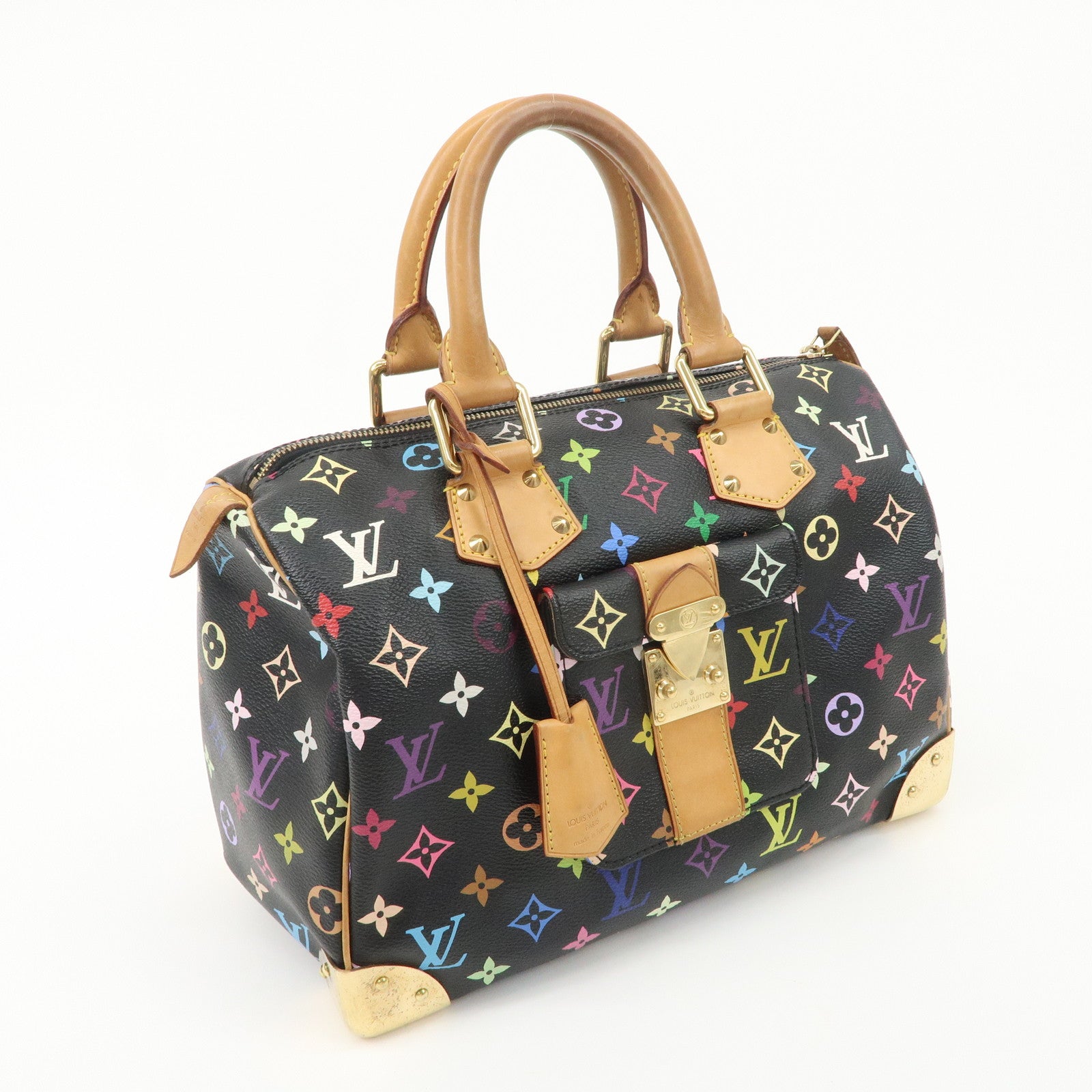 Louis Vuitton Monogram Multi Color Speedy 30 Hand Bag M92642