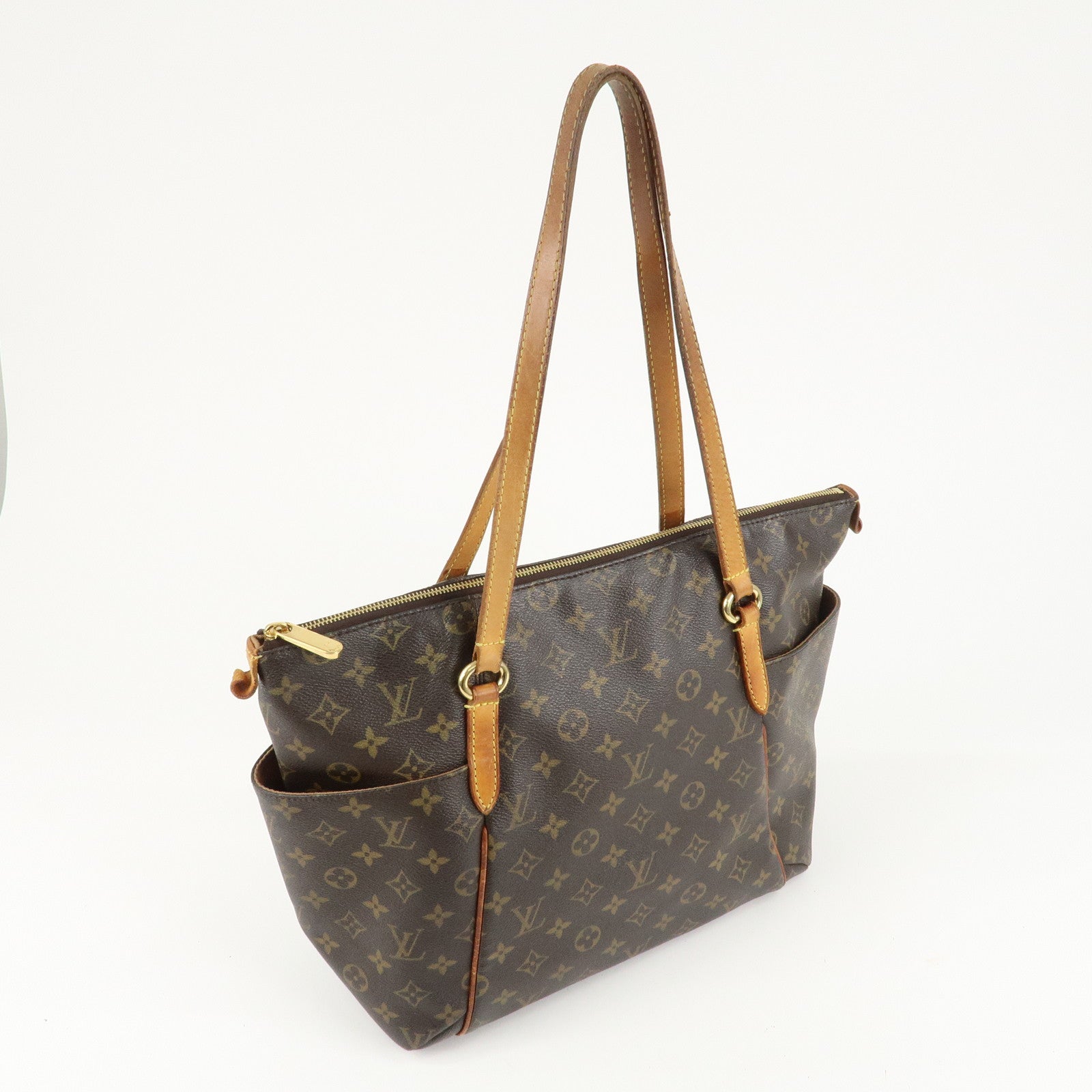 Louis Vuitton Monogram Totally MM Tote Bag Hand Bag M56689 Used