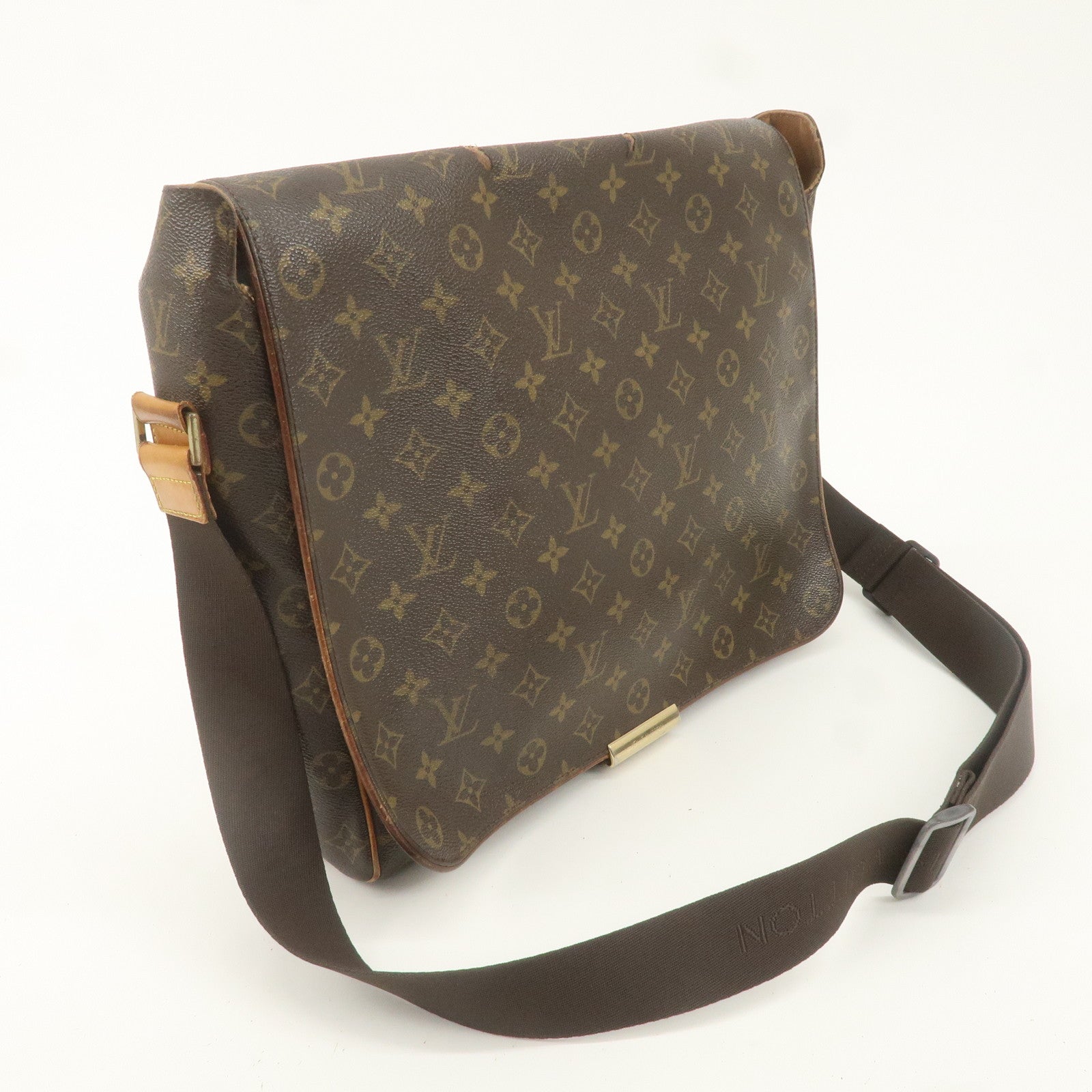 Louis Vuitton Monogram Abbesses Messenger Bag Hand Bag M45257