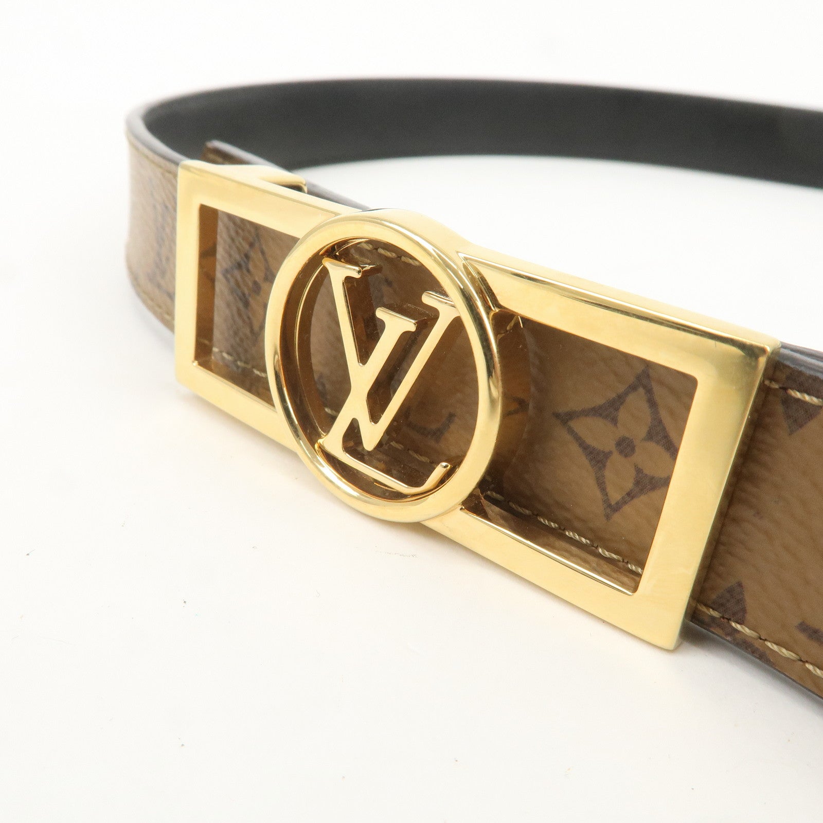 Louis Vuitton Monogram Reverse Saint Tulle Dauphine 25MM 80/32