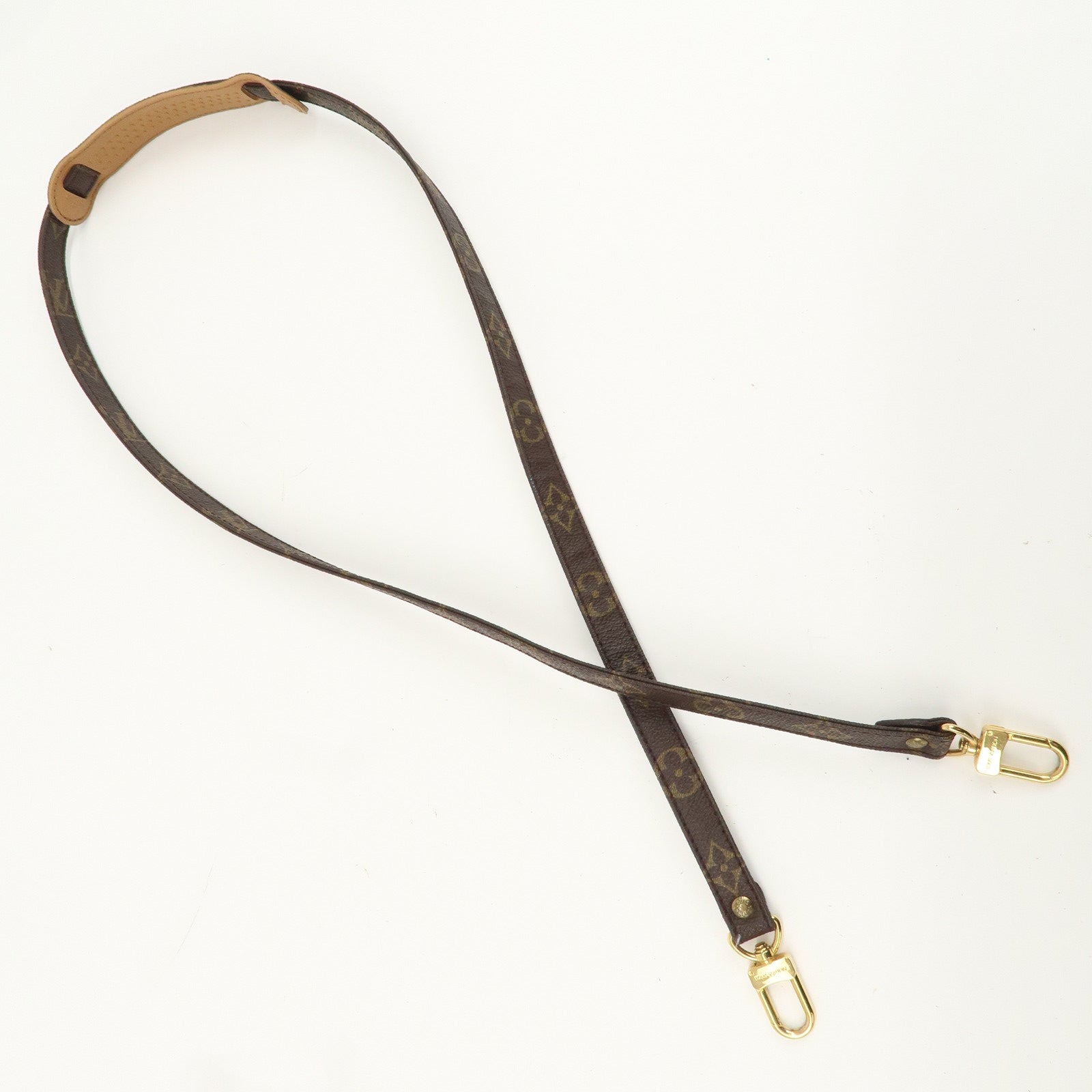 Louis Vuitton Monogram Canvas Shoulder Strap 120cm 1.6cm J75010