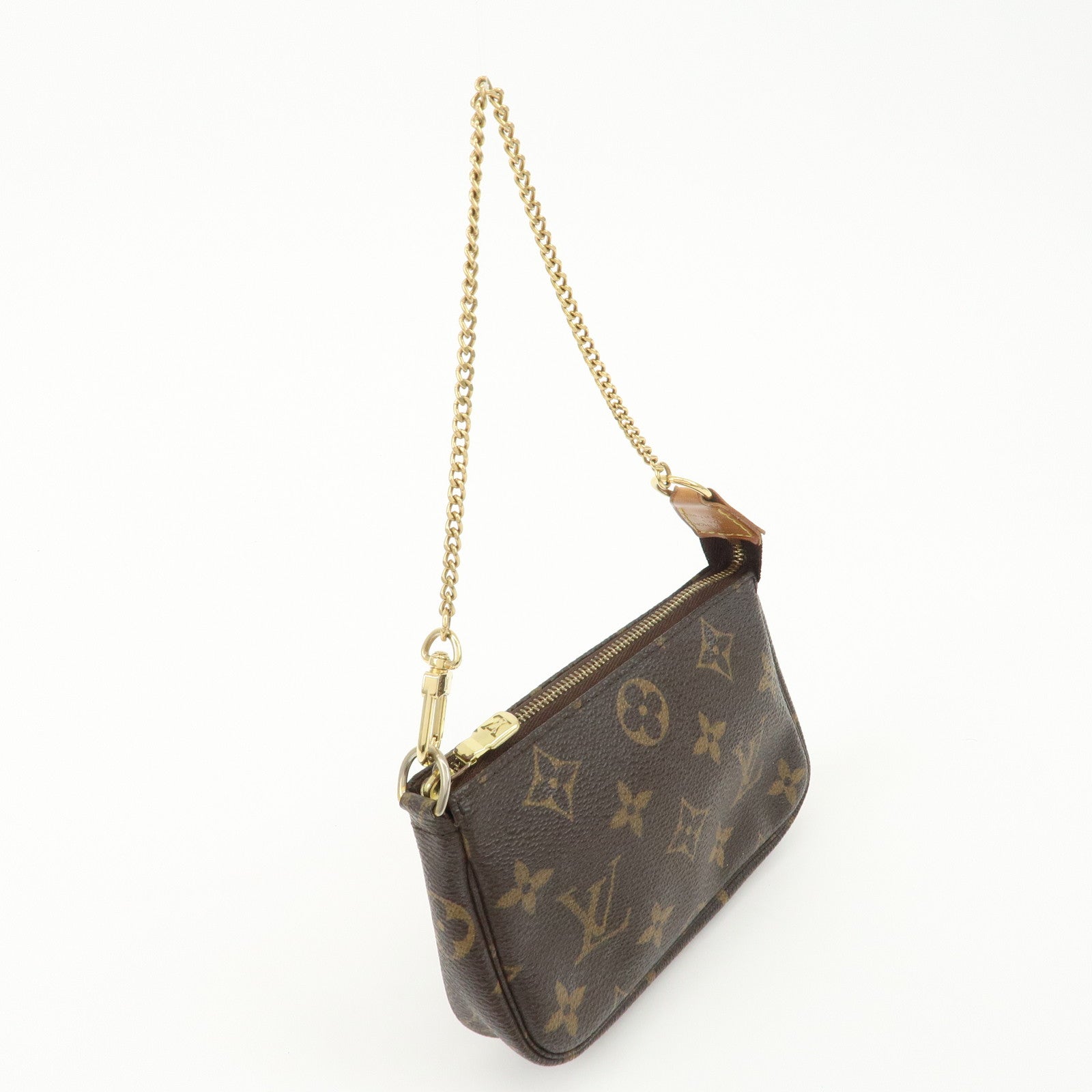 Louis Vuitton Monogram Mini Pochette Accessoires Pouch M58009 Used