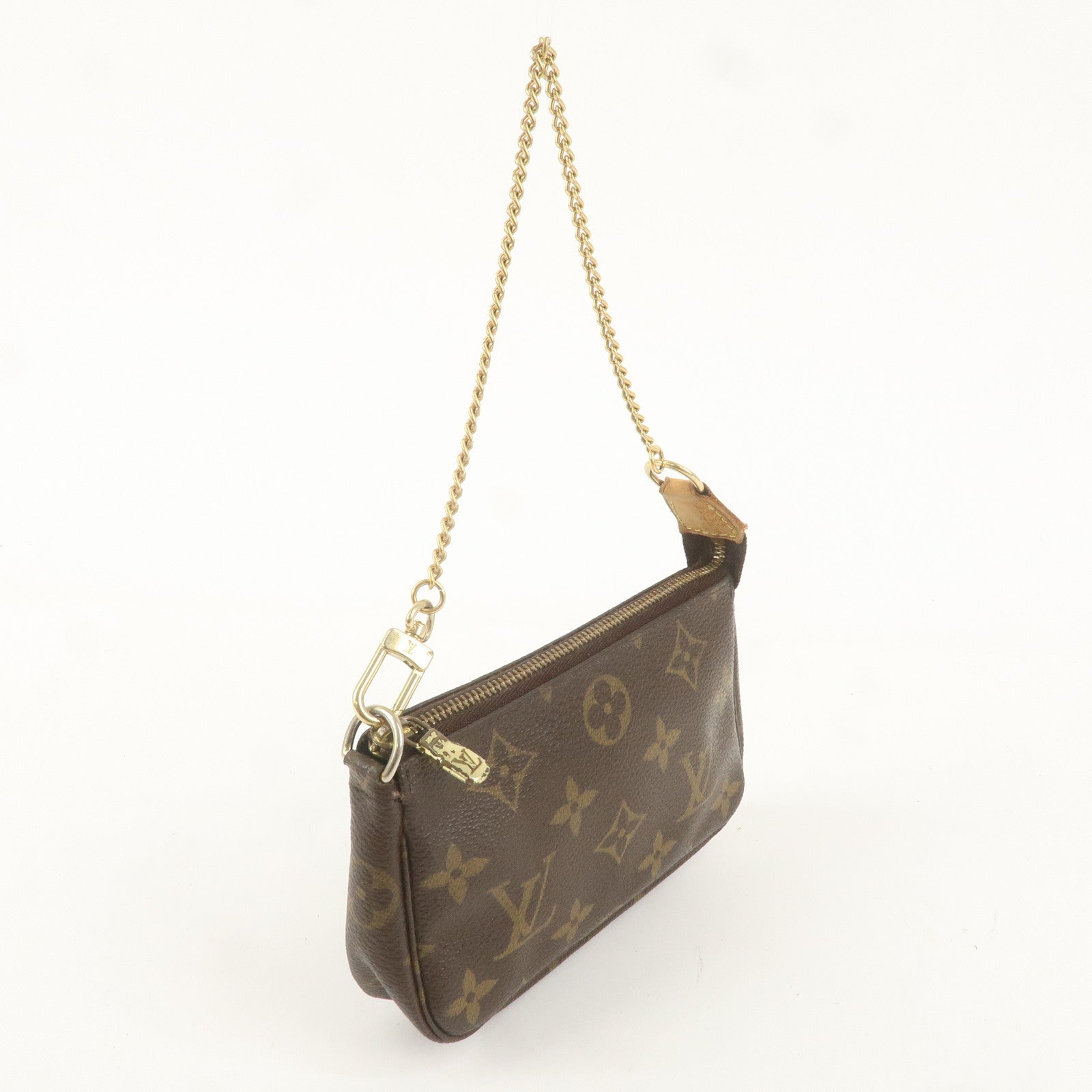 Louis Vuitton Monogram Mini Pochette Accessoires Pouch M58009