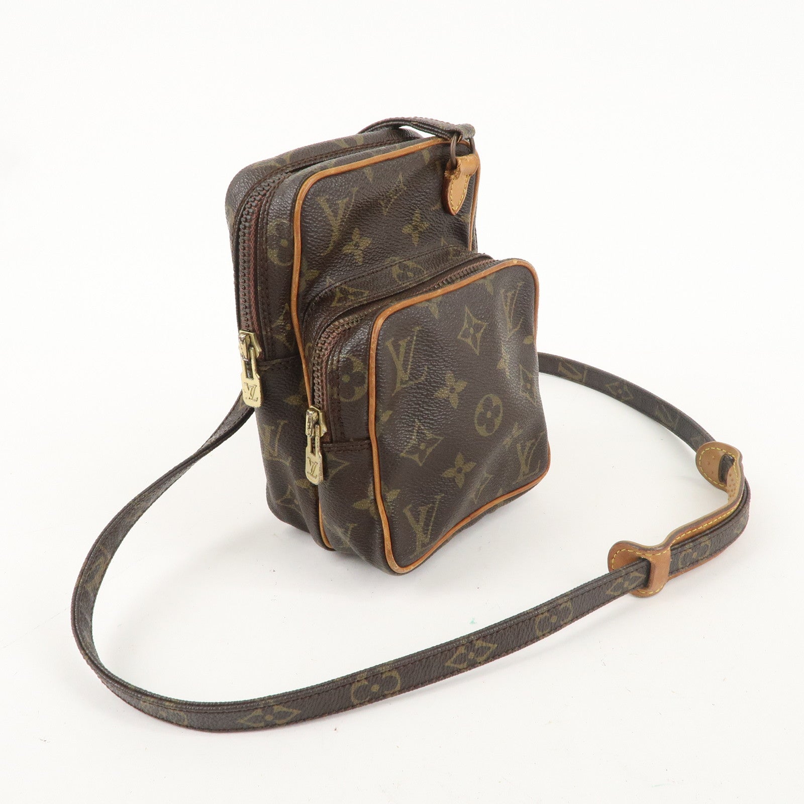 Louis Vuitton Monogram Mini Amazone Shoulder Bag Brown M45238