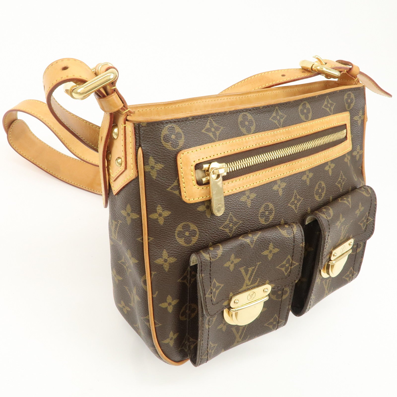 Louis Vuitton Monogram Hudson GM Shoulder Bag M40045 Used