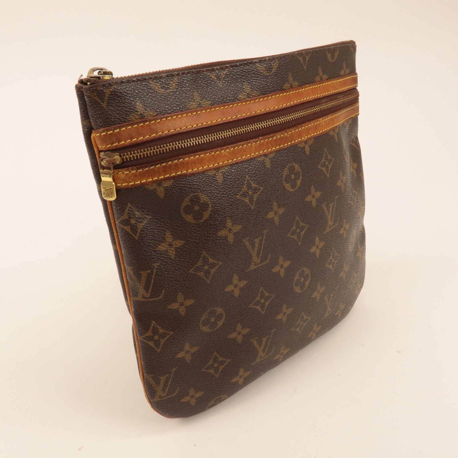 Louis Vuitton Monogram Pochette Bosphore Shoulder Bag M40044