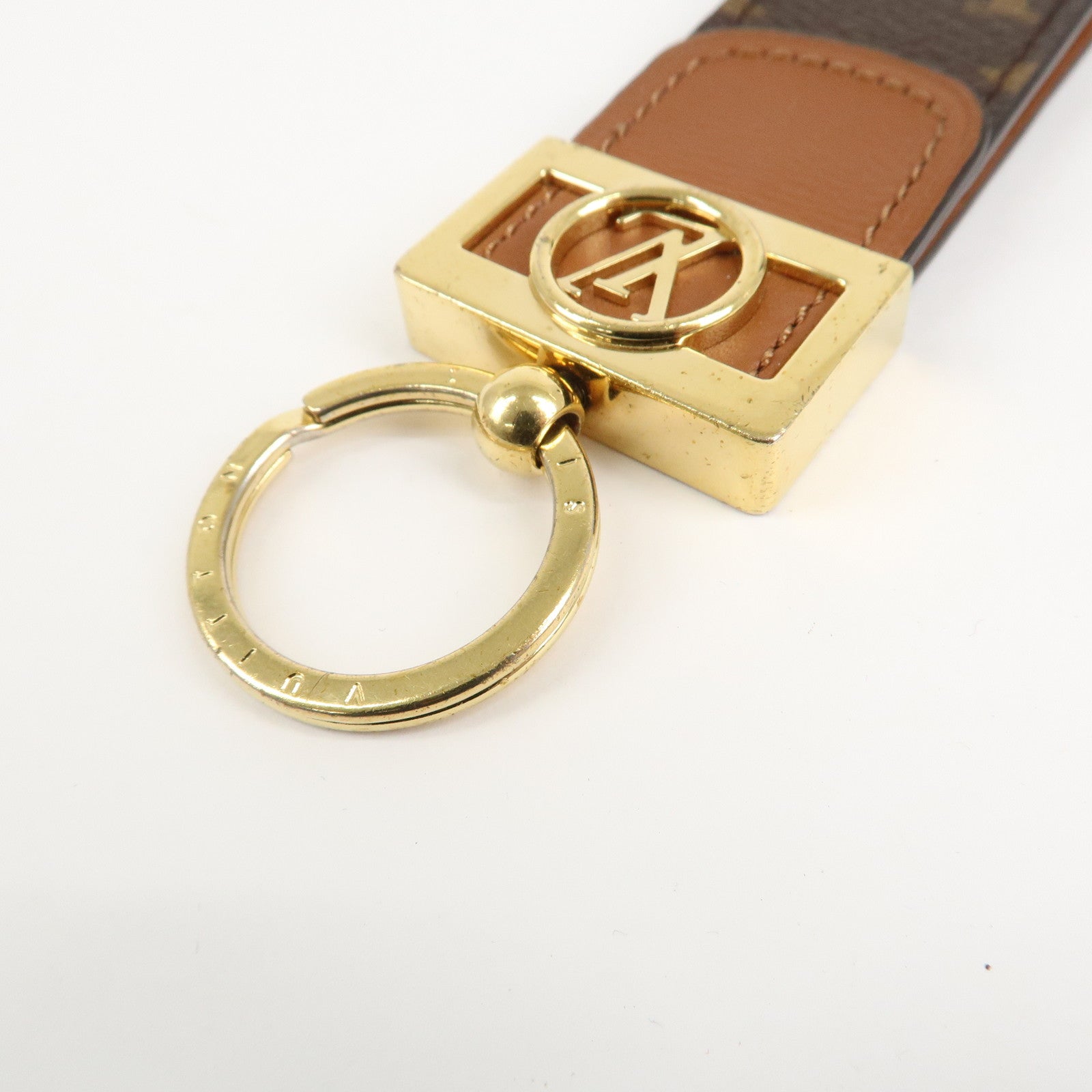 Louis Vuitton Monogram Porte Cles Dragone Dauphine Charm M69000 Used