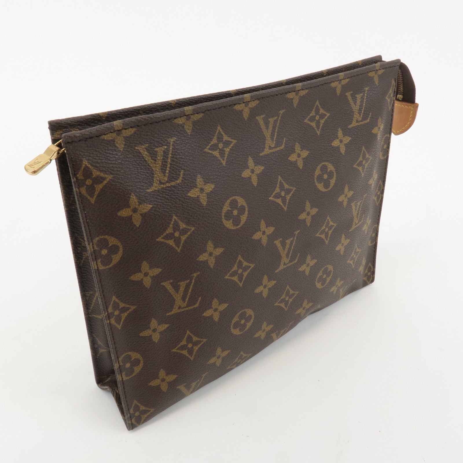 Louis Vuitton Monogram Poche Toilette 26 Clutch Bag M47542