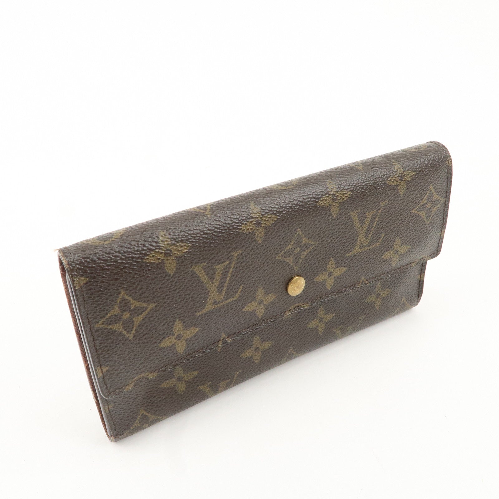 Louis Vuitton Monogram Porte Tresor International Wallet M61215