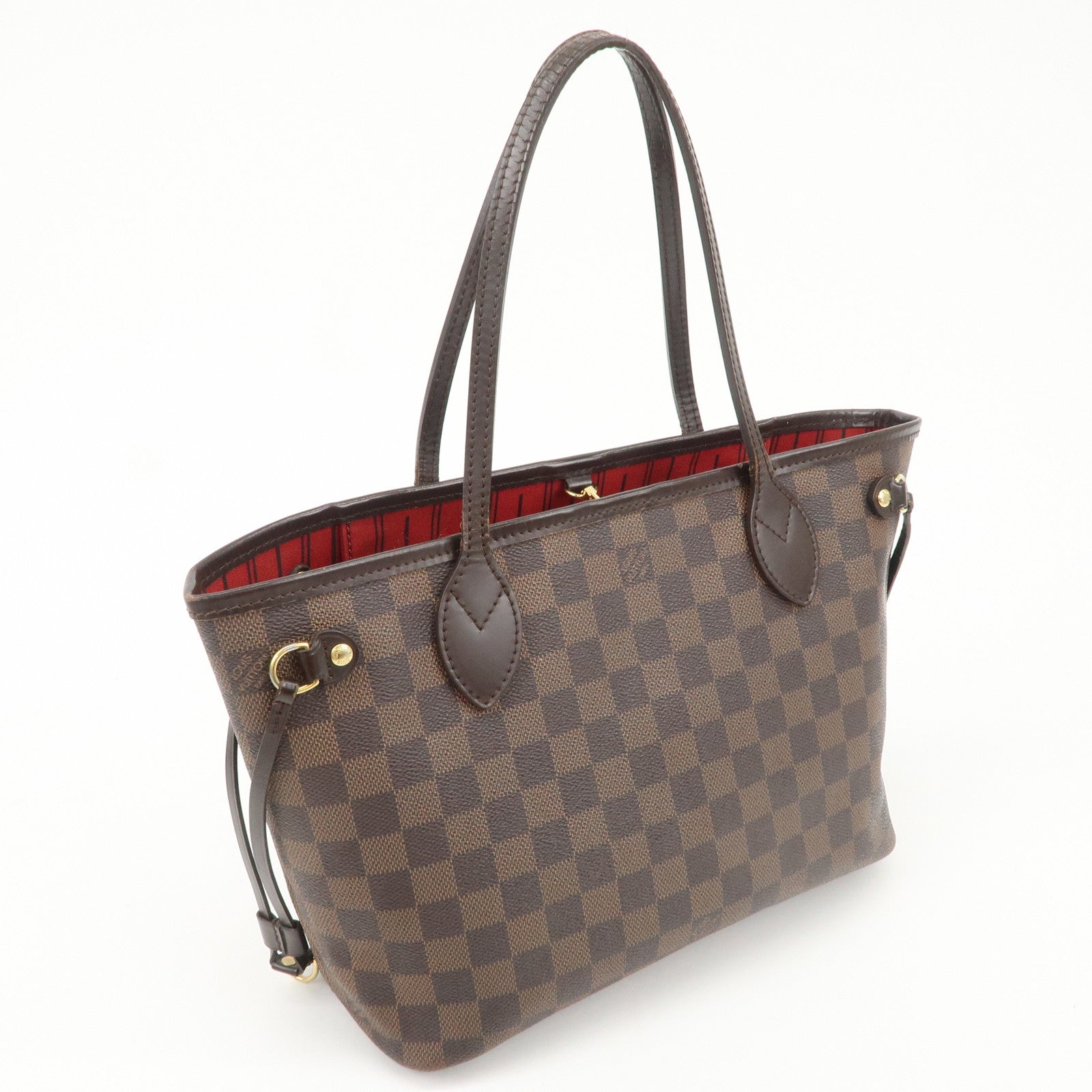 Louis Vuitton Damier Neverfull PM Tote Bag N51109 Used