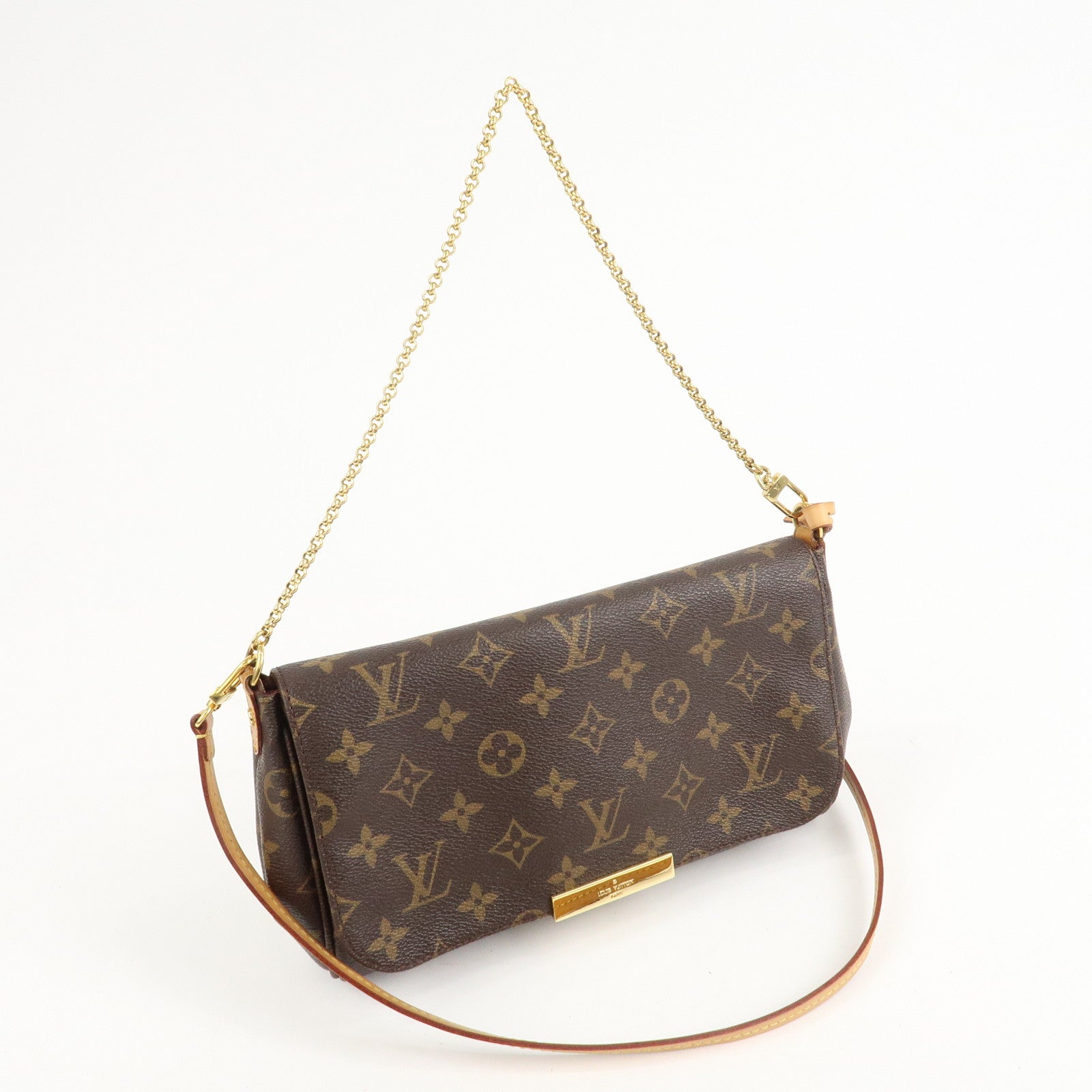 Louis Vuitton Monogram Favorite MM 2Way Shoulder Bag M40718 Used