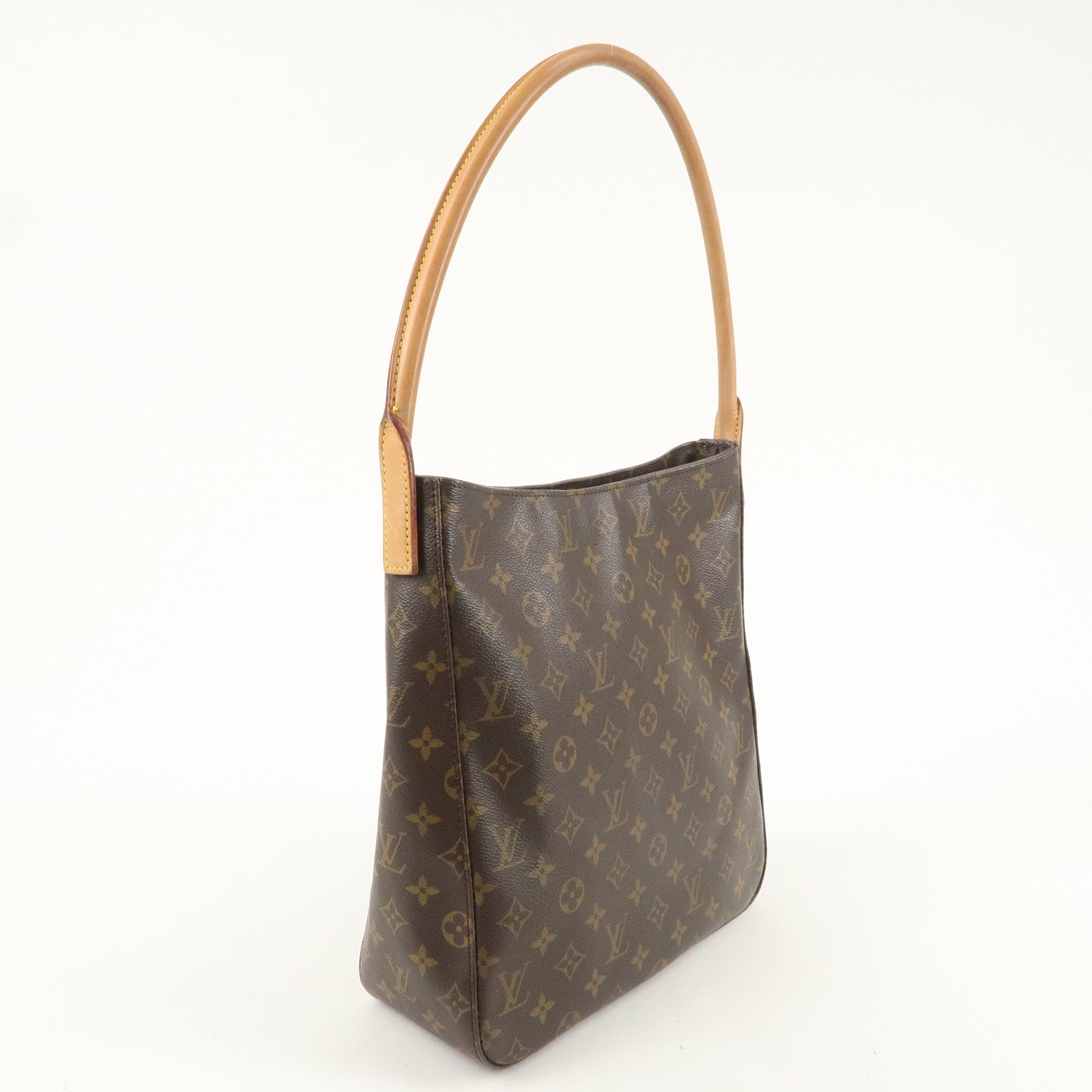 Louis Vuitton Monogram Looping GM Shoulder Bag Brown M51145