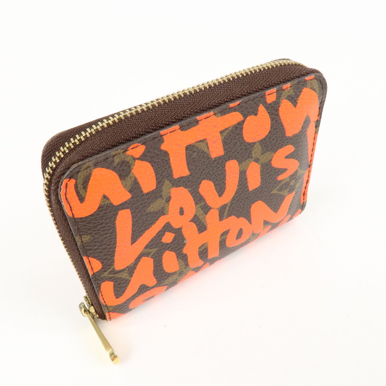 Louis Vuitton Monogram Graffiti Zippy Coin Purse M93708 Used