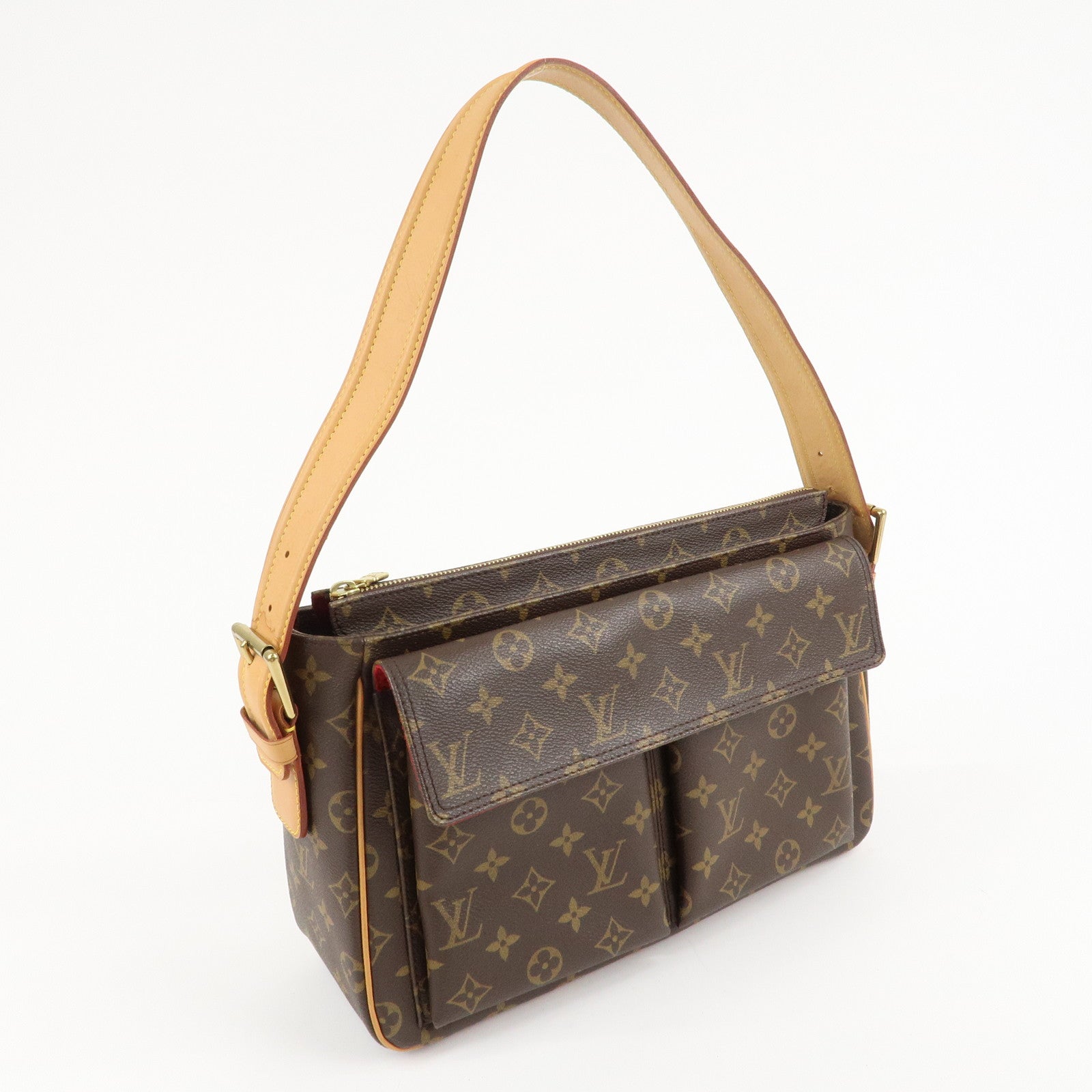 Louis Vuitton Monogram Viva Cite GM Shoulder Bag M51163 Used