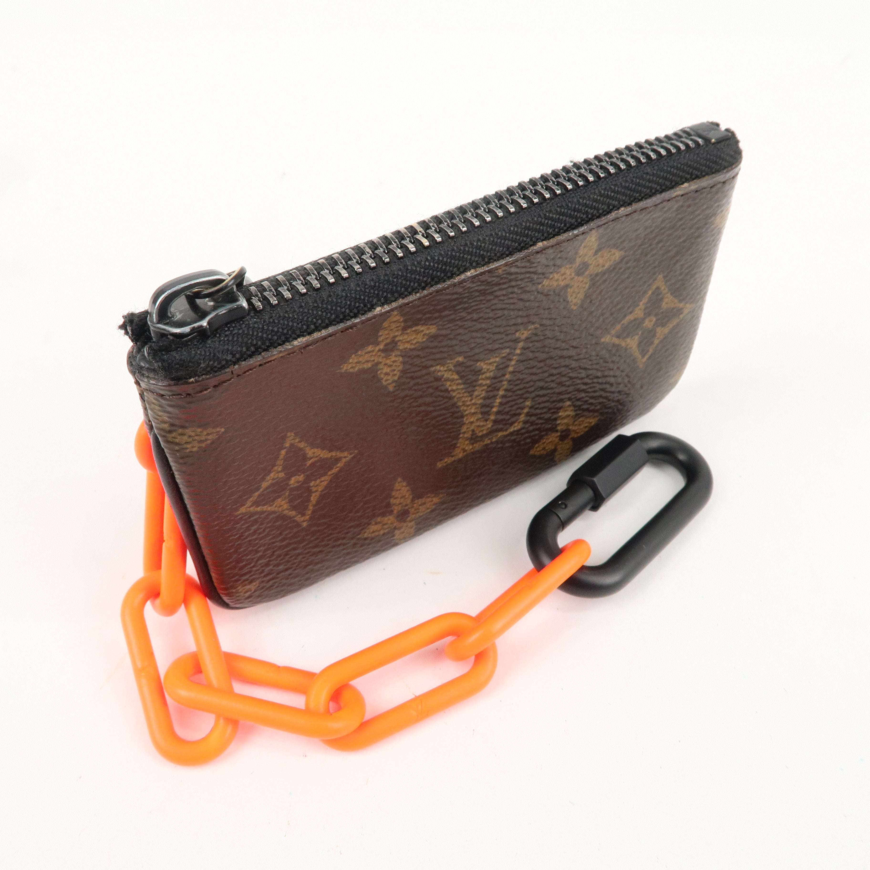 Louis Vuitton Monogram Solar Ray Pochette Cle Coin Case M44487