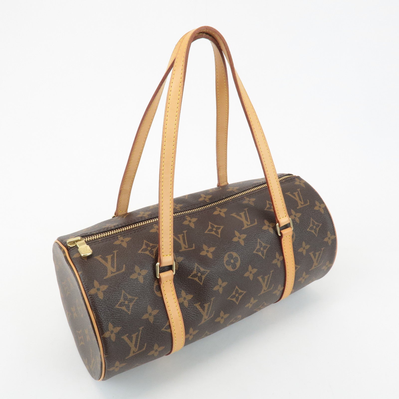 Louis Vuitton Monogram Papillon 30 Hand Bag Shoulder Bag M51385 Used