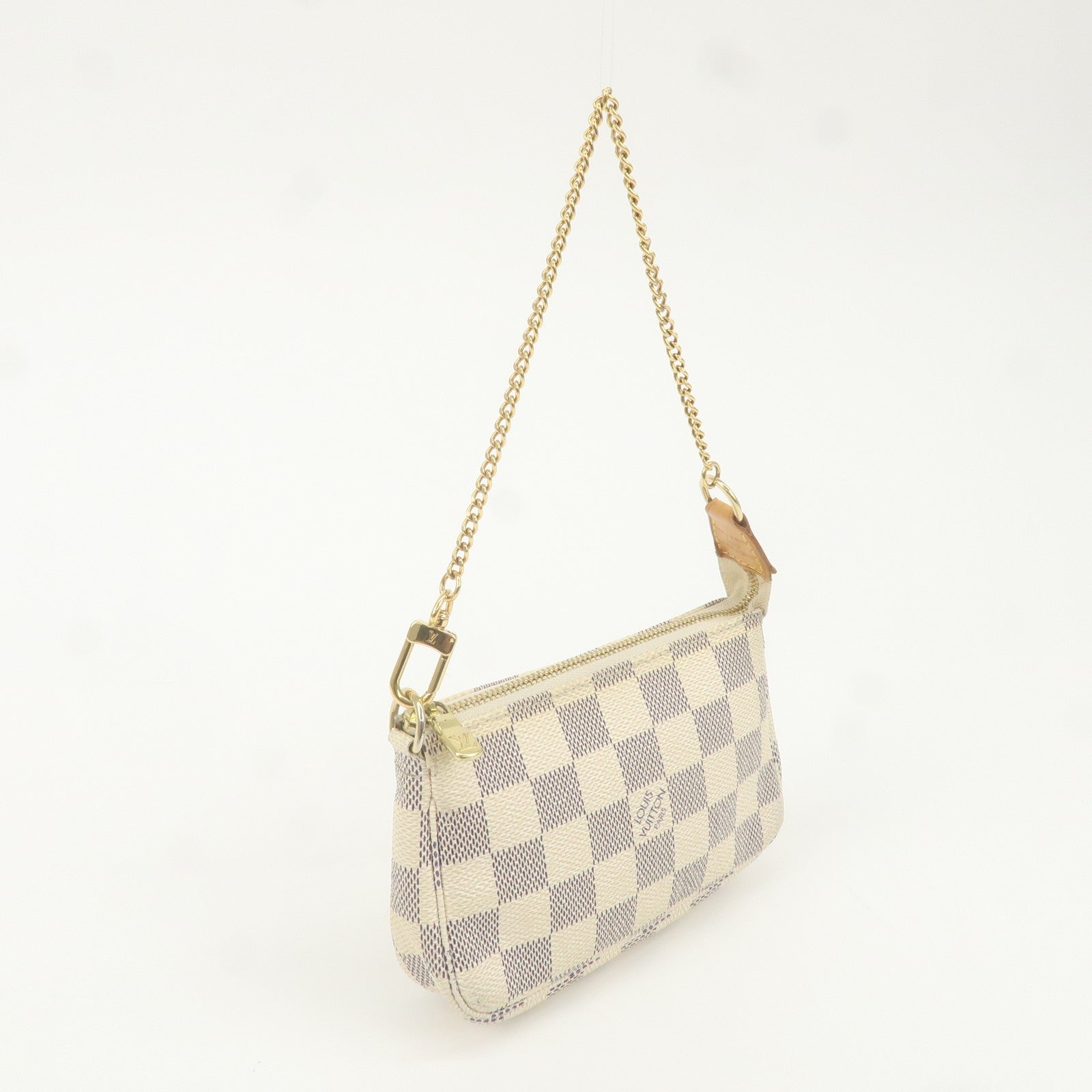 Louis Vuitton Damier Azur Mini Pochette Accessoires Pouch N58010