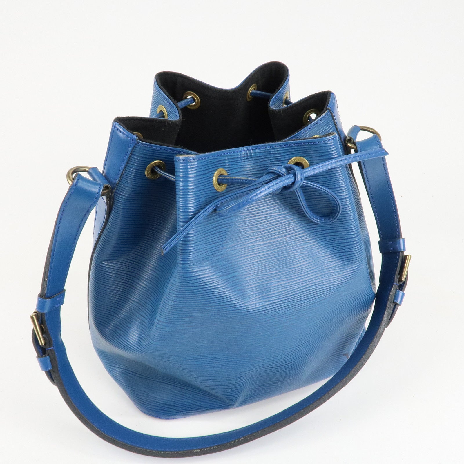 Louis Vuitton Epi Petit Noe Shoulder Bag Toledo Blue M44105