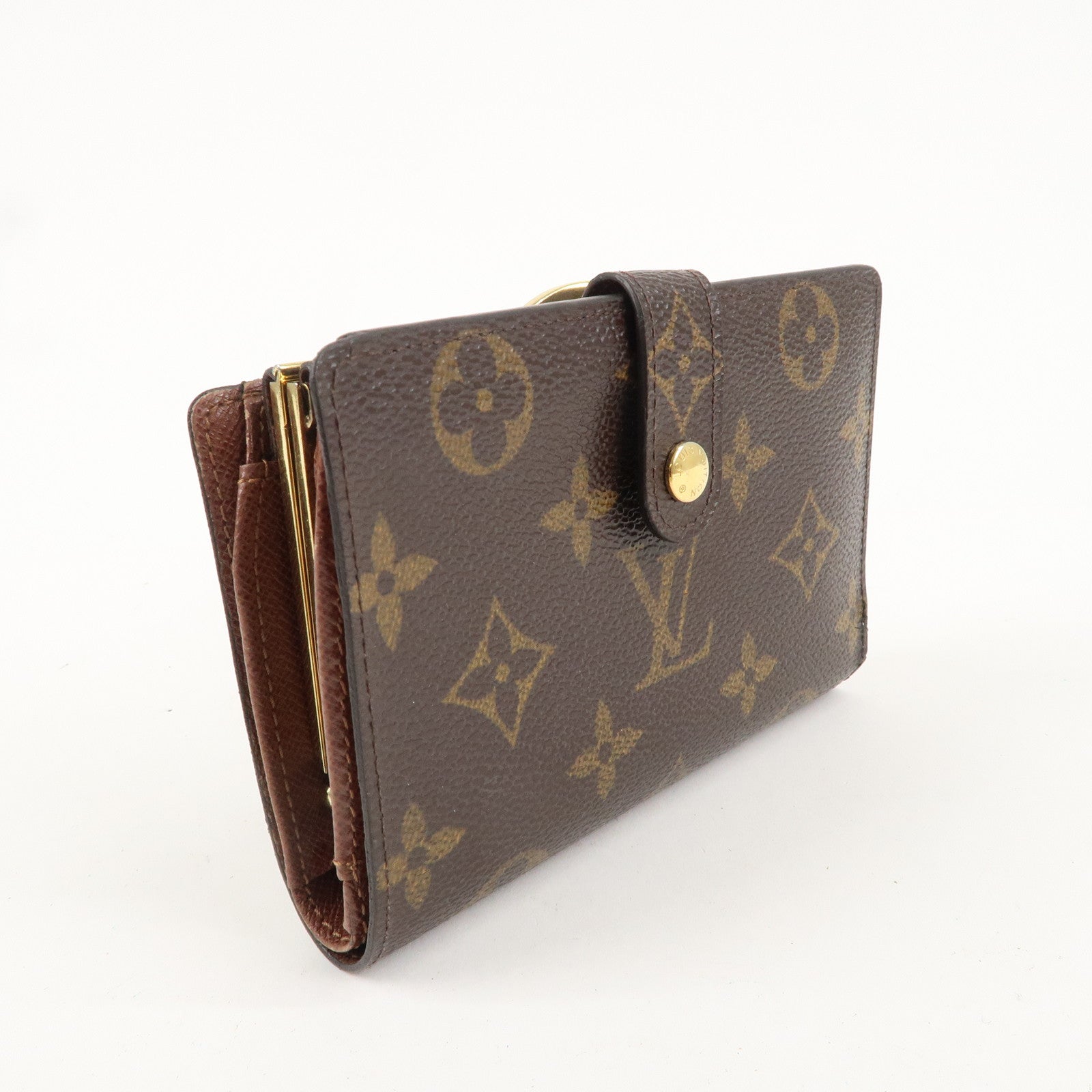 Louis Vuitton Monogram Porte Monnaie Billets Viennois M61663