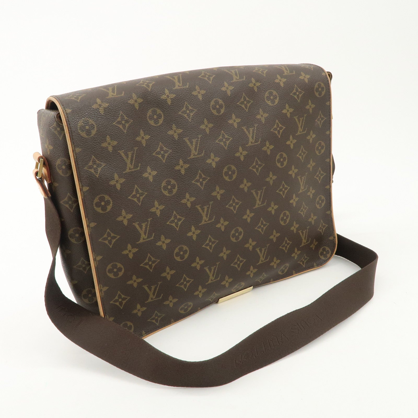 Louis Vuitton Monogram Abbesses Messenger Bag Shoulder Bag M45257 Used