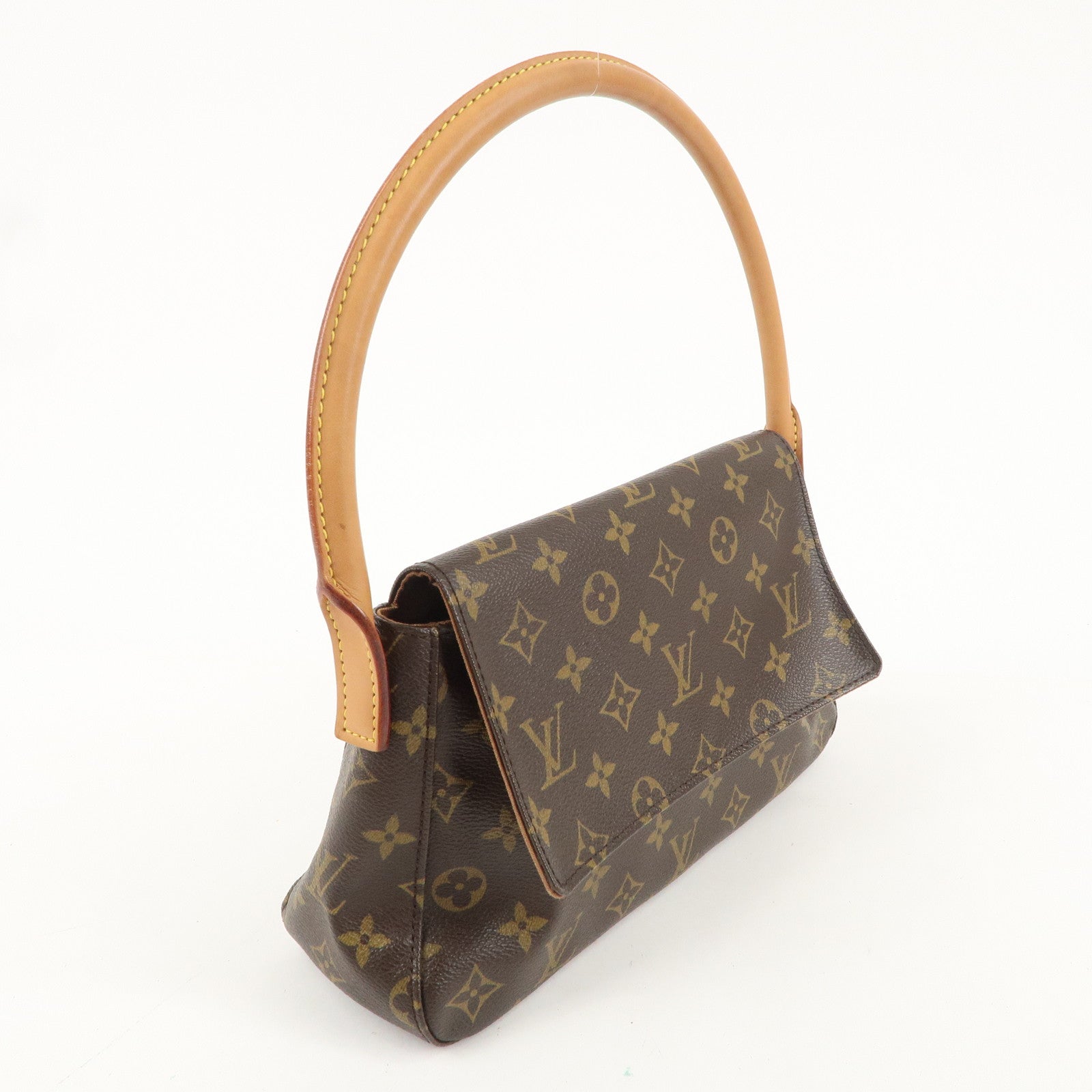 Louis Vuitton Monogram Mini Looping Shoulder Bag Hand Bag M51147