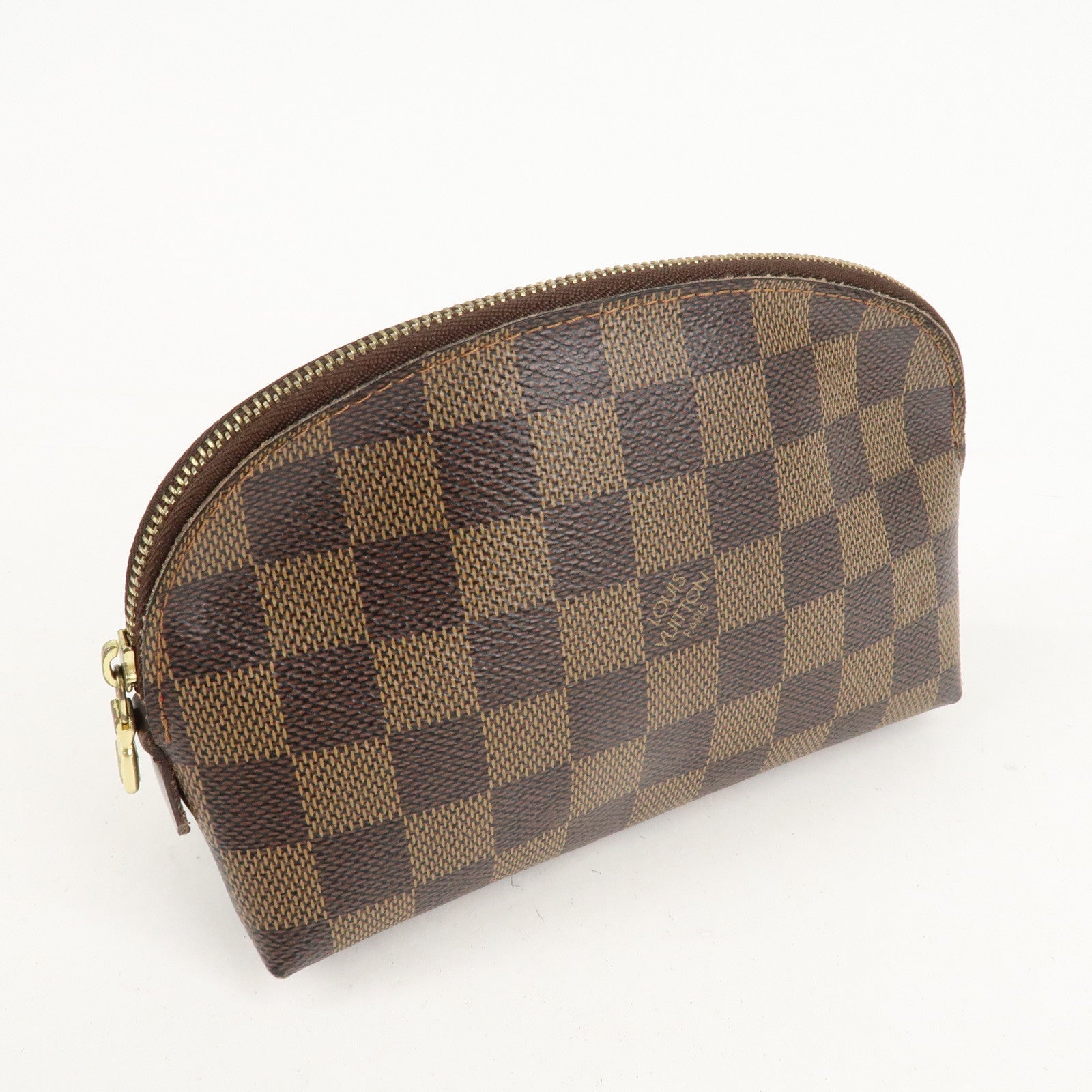 Louis Vuitton Damier Pochette Cosmetic Pouch N47516 Used