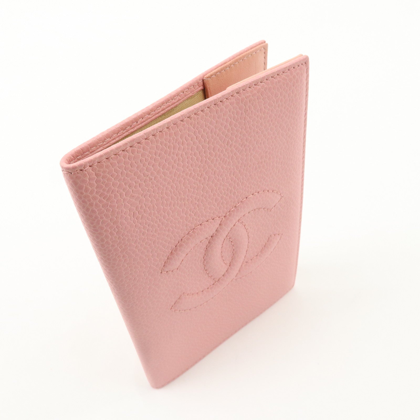 CHANEL COCO Mark Caviar Skin Agenda Cover Pink Used