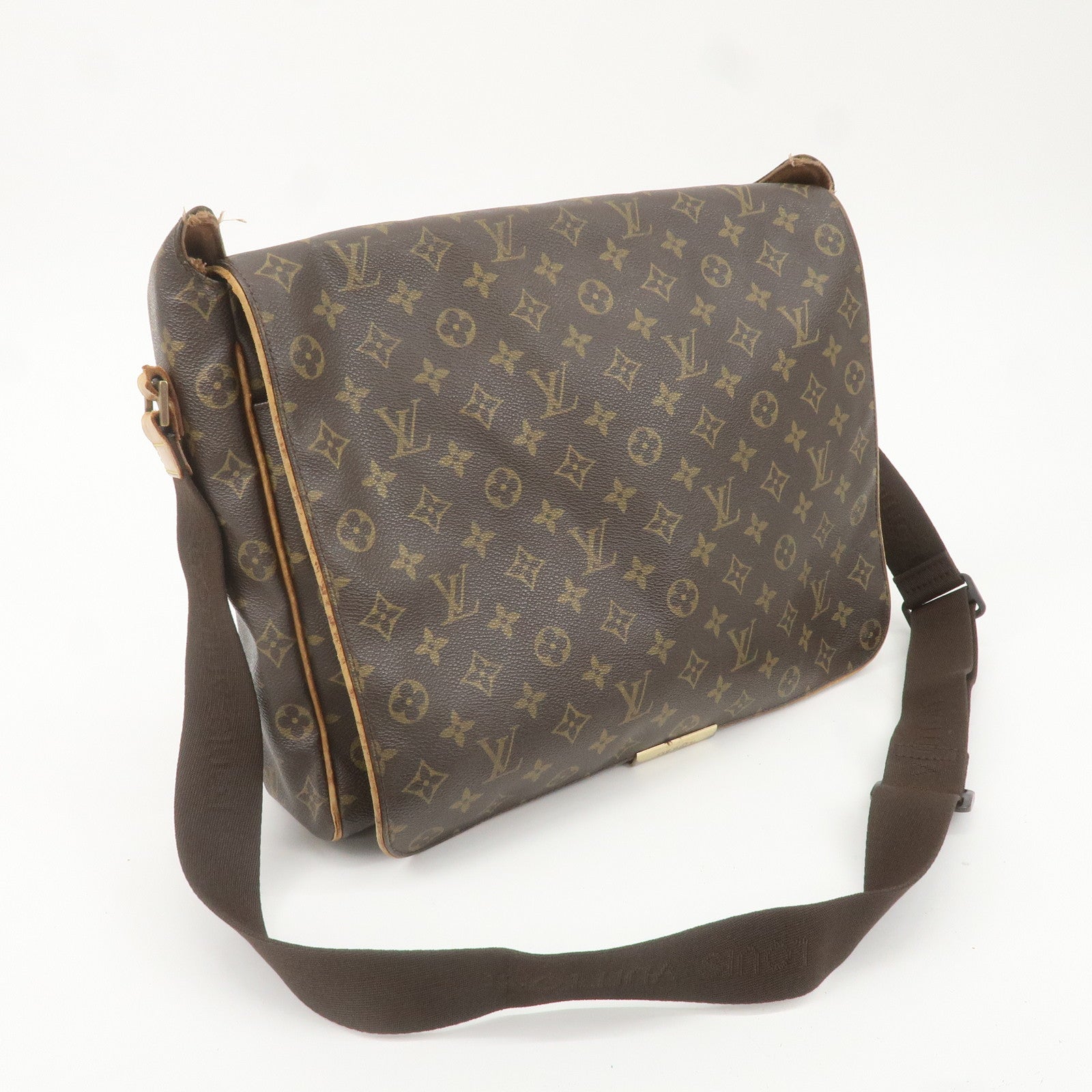 Louis Vuitton Monogram Abbesses Messenger Bag Hand Bag M45257