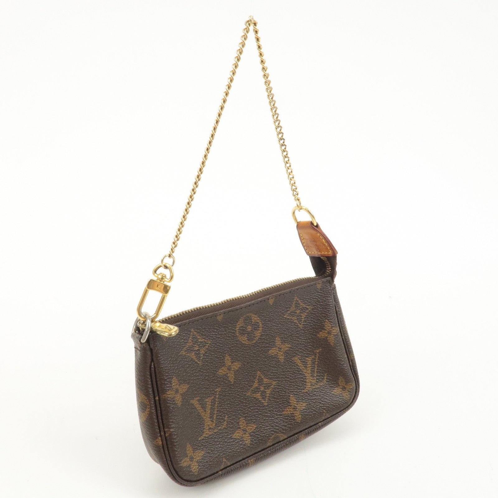 Louis Vuitton Monogram Mini Pochette Accessoires Pouch M58009