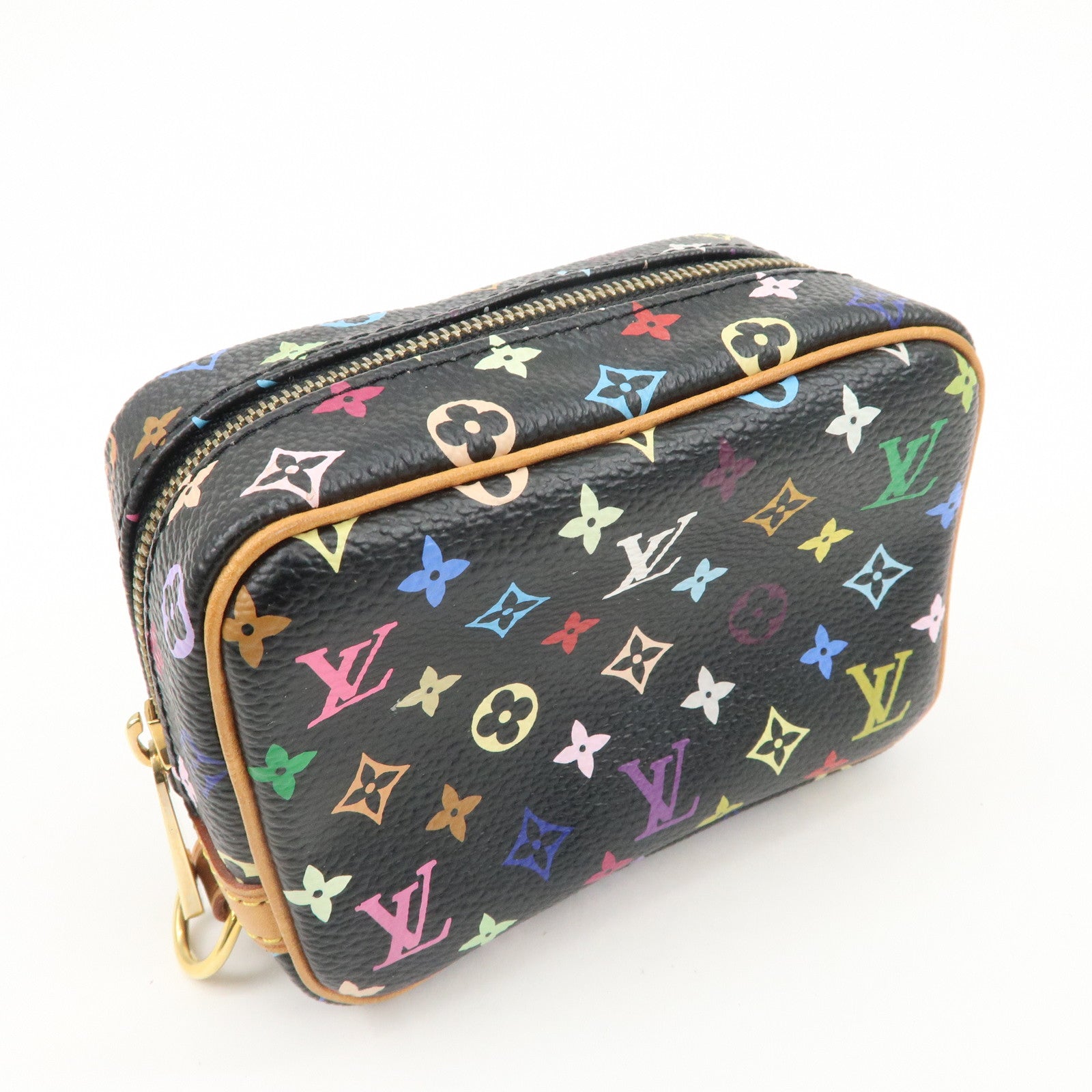 Louis Vuitton Monogram Multi Color Trousse Wapity Pouch M58034 Used