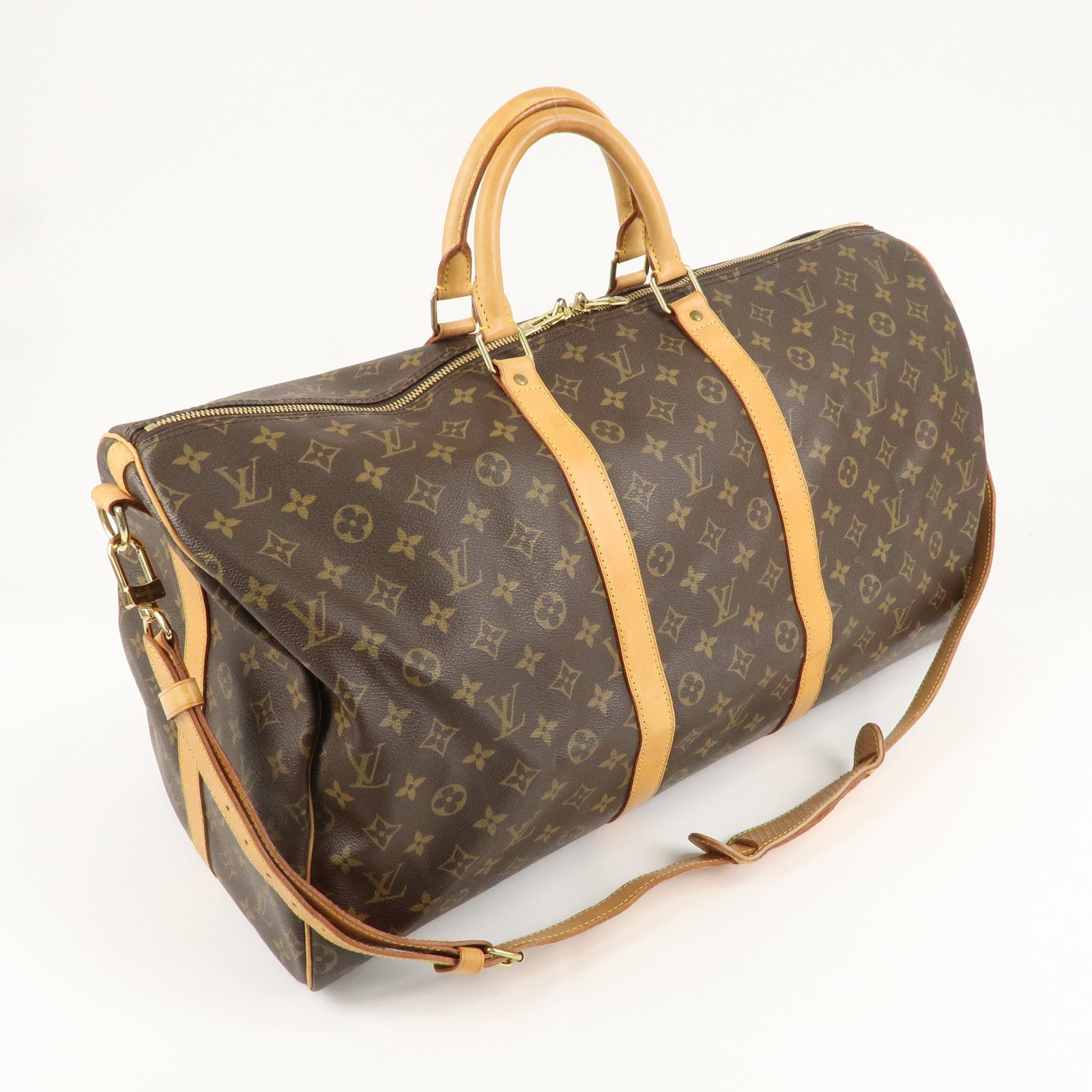 Louis Vuitton Monogram Keep All Bandouliere 55 Bag M41414