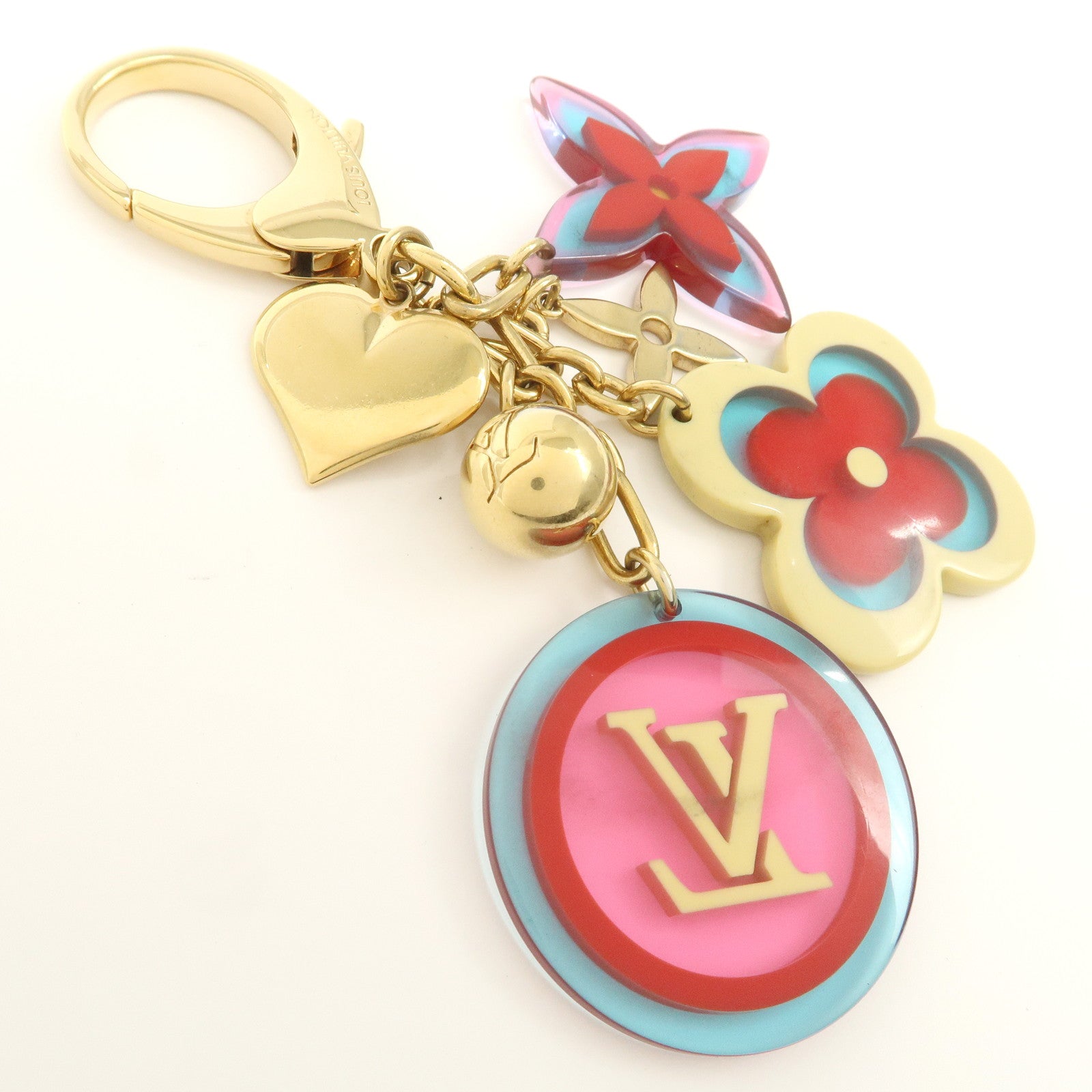 Louis Vuitton Bijoux Sac Candy Bag Charm Multi Color M65726 Used