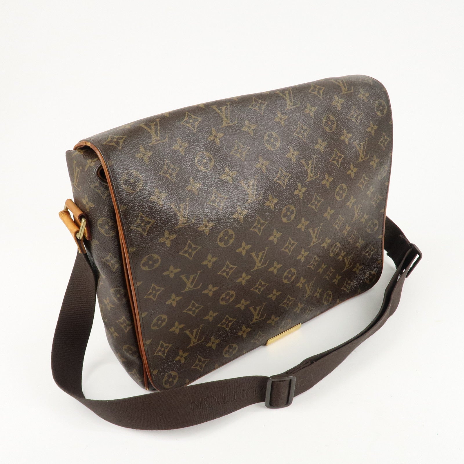 Louis Vuitton Monogram Abbesses Messenger Bag Hand Bag M45257 Used