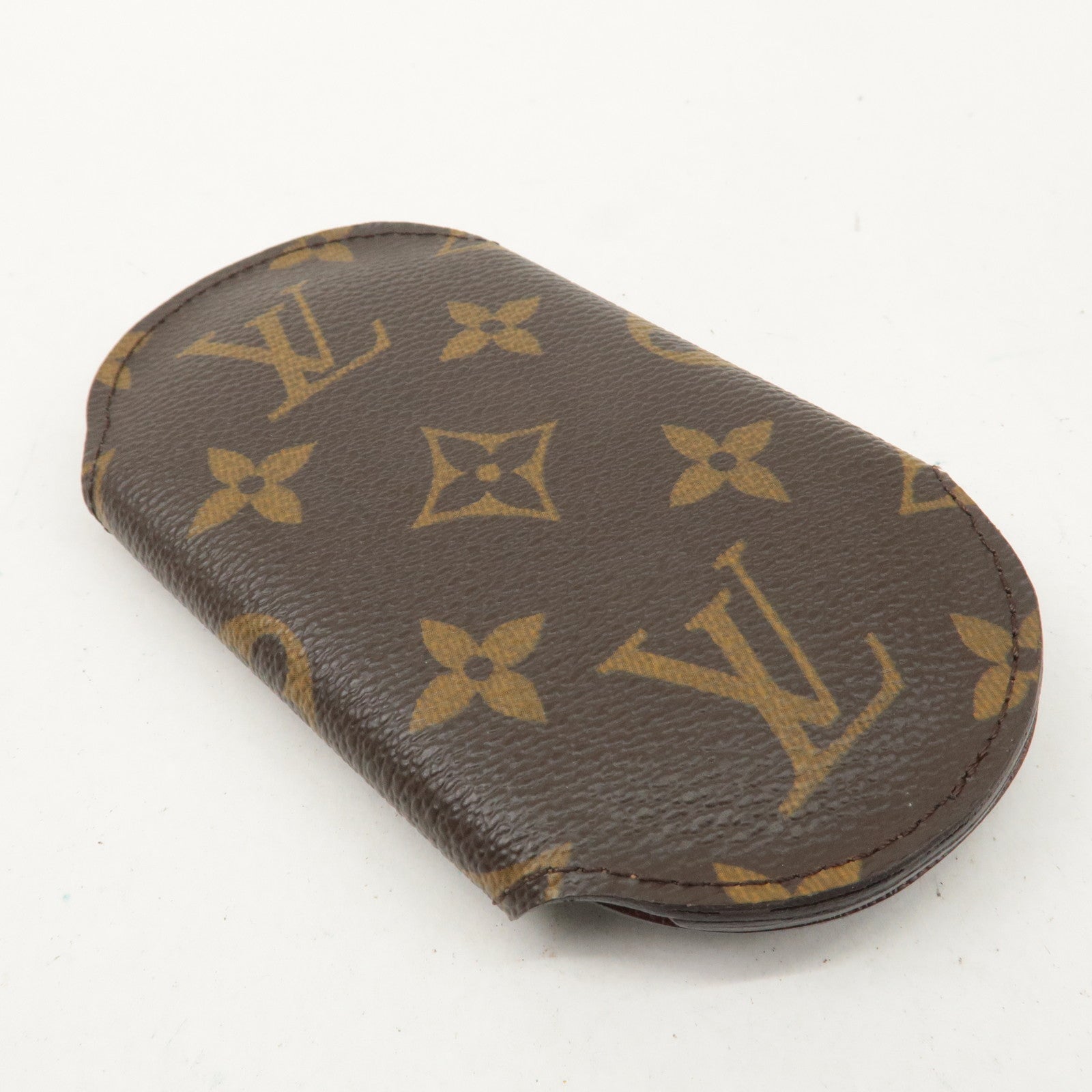 Louis Vuitton Monogram Rond GM Key Case Brown M60116