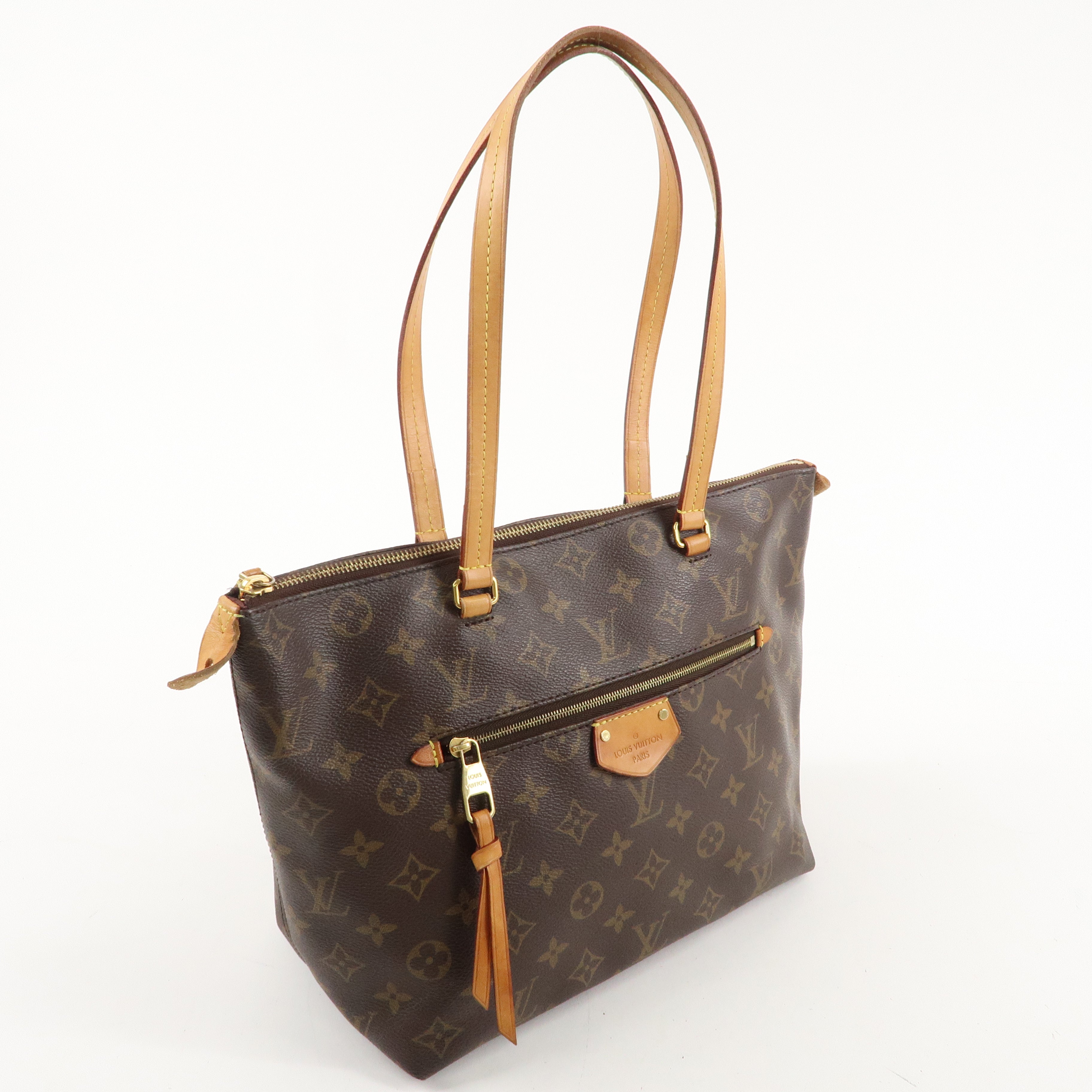 Louis Vuitton Monogram Iena PM Shoulder Bag Brown M42268