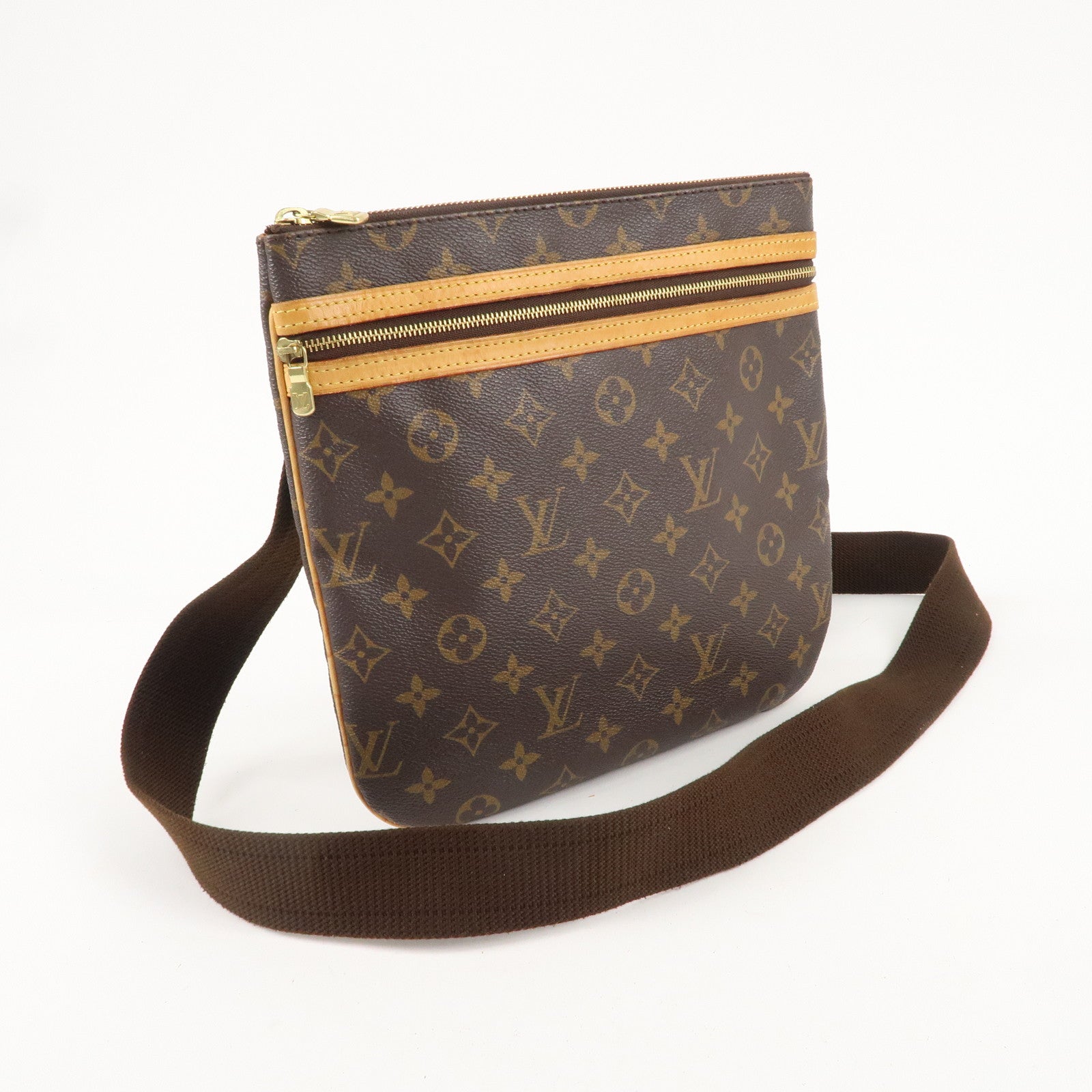 Louis Vuitton Monogram Pochette Bosphore Shoulder Bag M40044