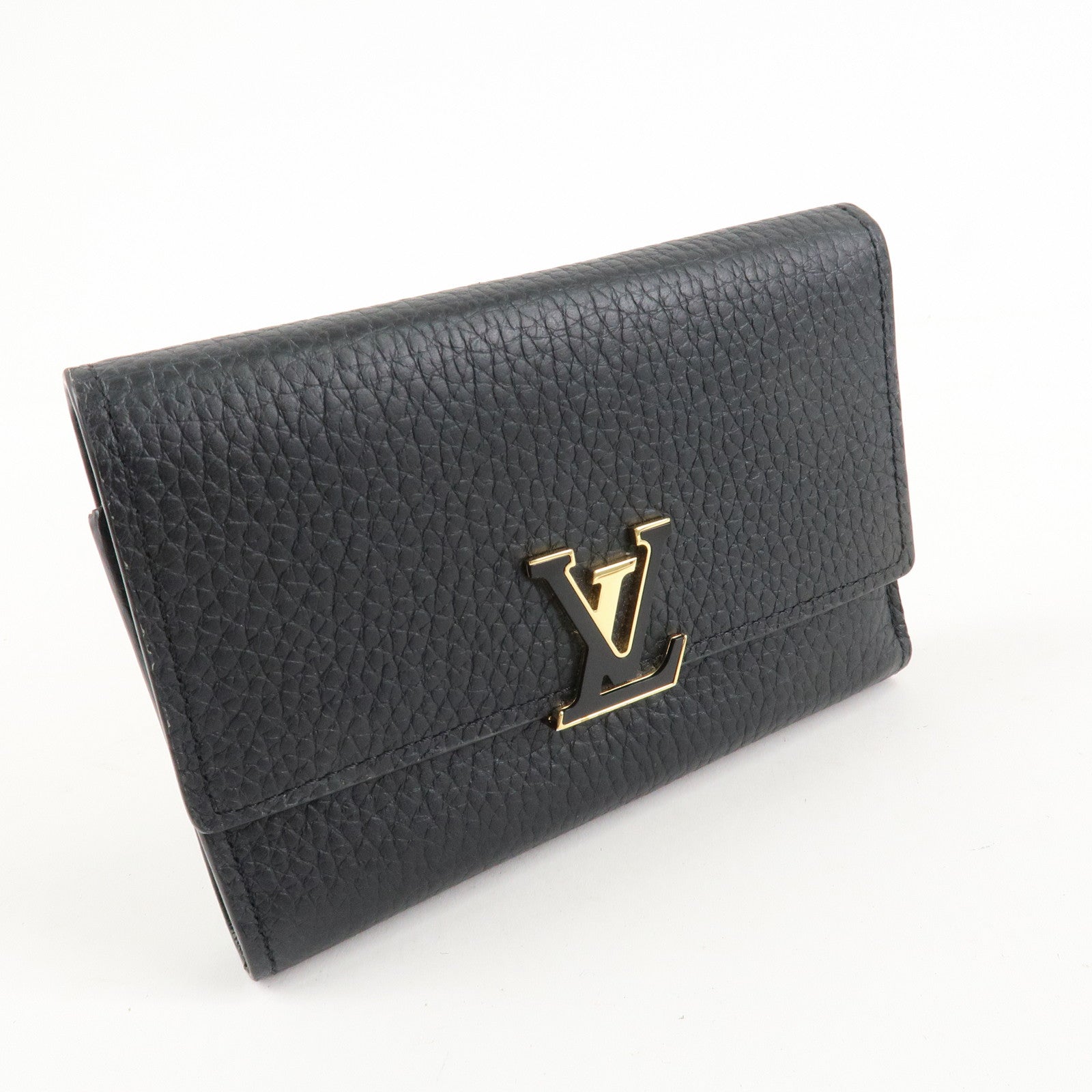 Louis Vuitton Portefeuille Capucines Compact Wallet M80795 Used