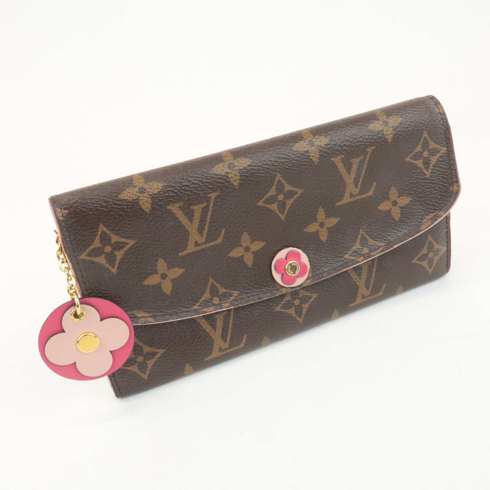 Louis Vuitton Monogram Portefeuille Emily Long Wallet M68313 Used