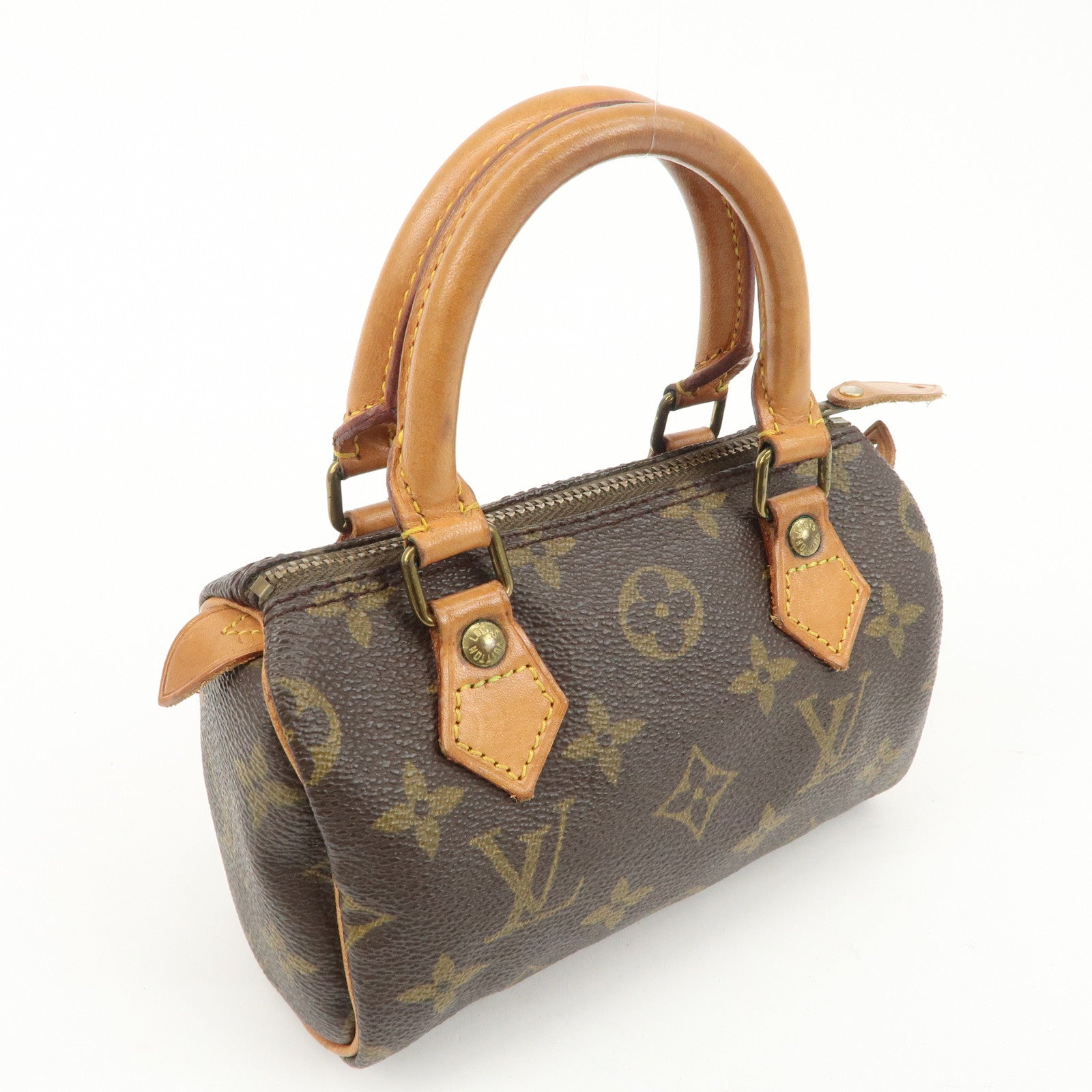 Louis Vuitton Monogram Mini Speedy Brown M41534 Used