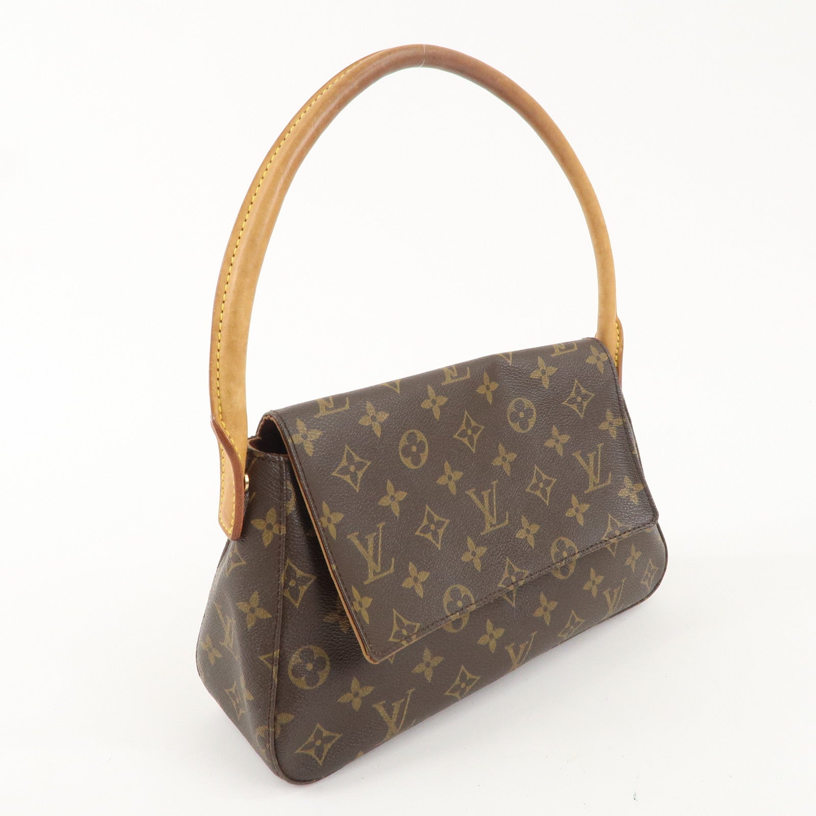 Louis Vuitton Monogram Mini Looping Shoulder Bag Hand Bag M51147