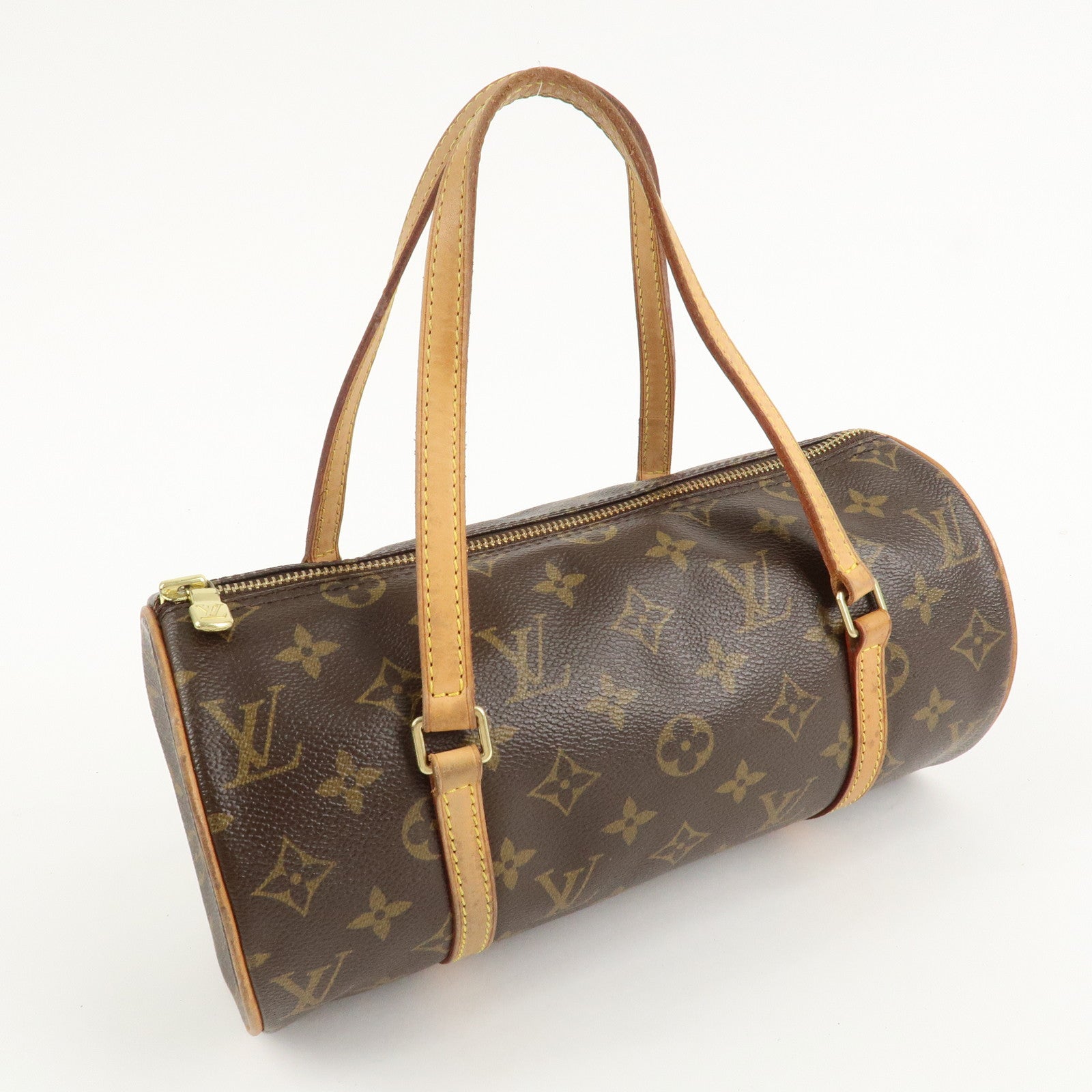 Louis Vuitton Monogram Papillon 30 Hand Bag New Style M51385 Used