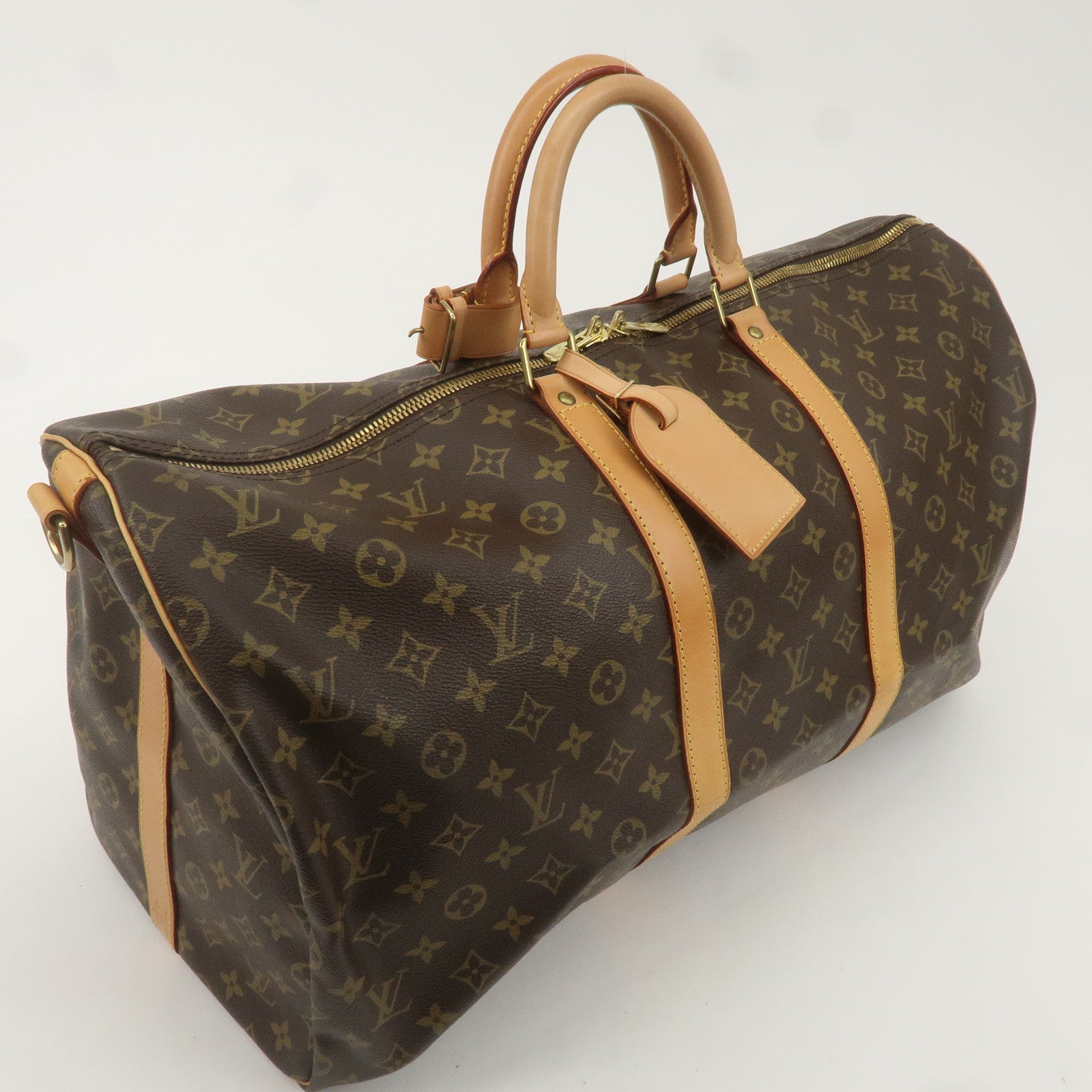 Louis Vuitton Monogram Keep All Bandouliere 55 Bag M41414