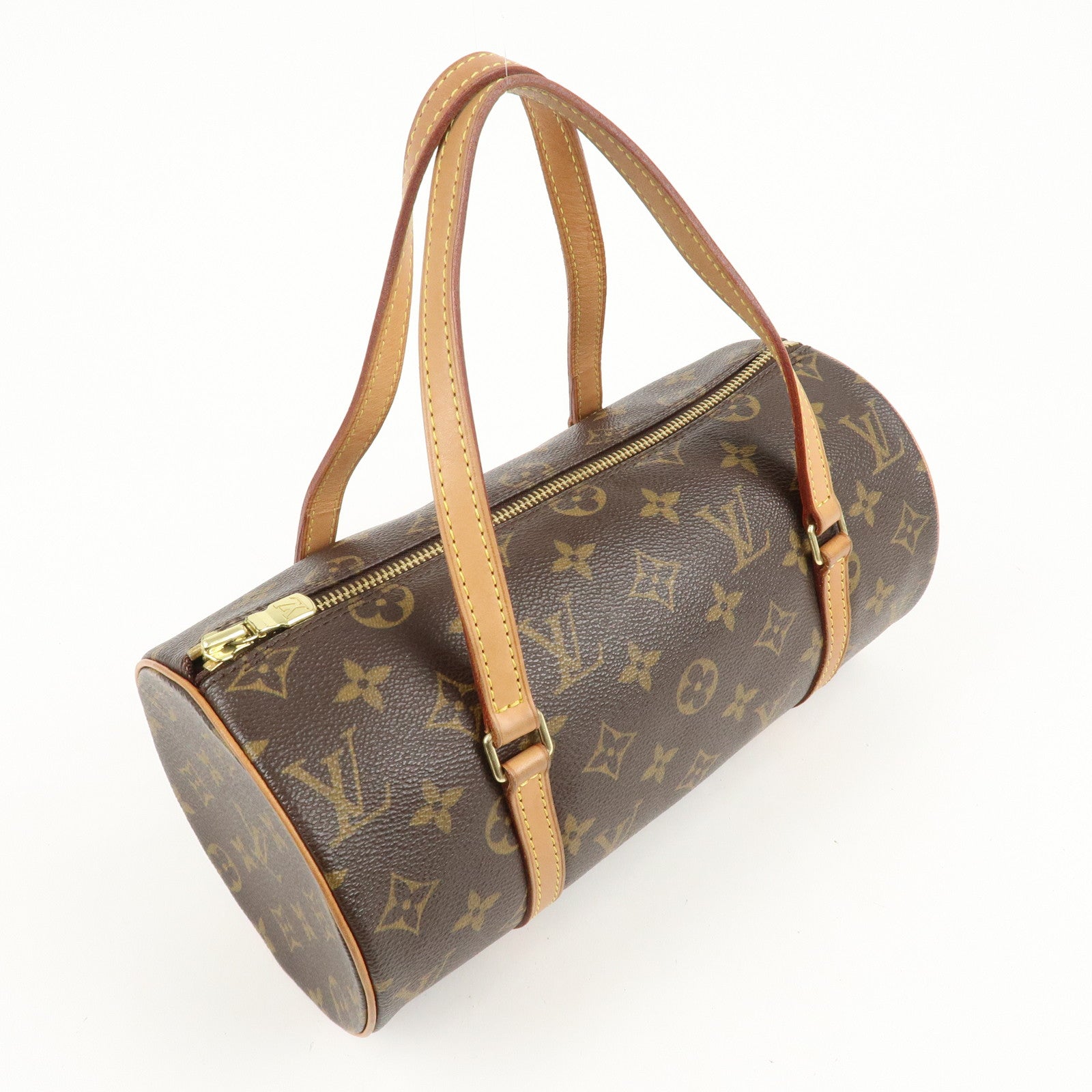 Louis Vuitton Monogram Papillon 26 Hand Bag New Style M51386 Used