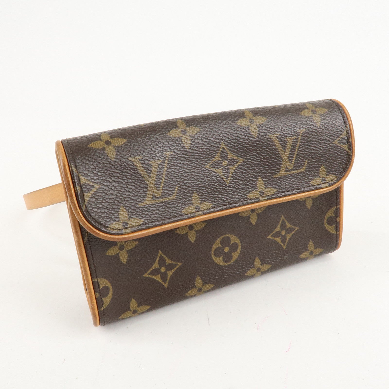 Louis Vuitton Monogram Pochette Florentine Waist Bag BeltXS M51855