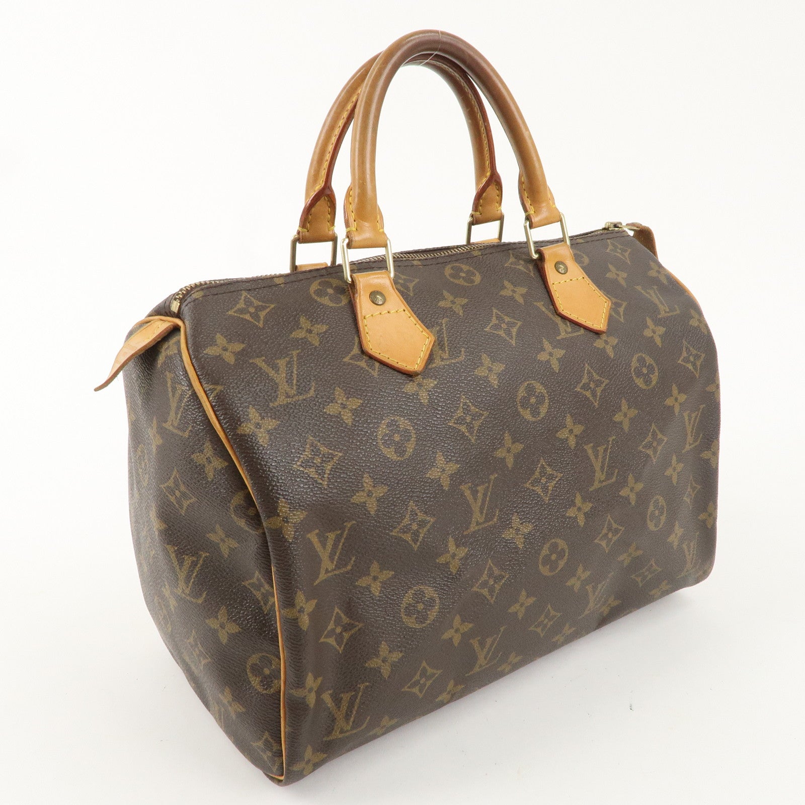 Louis Vuitton Monogram Speedy 30 Hand Bag Boston Bag M41108