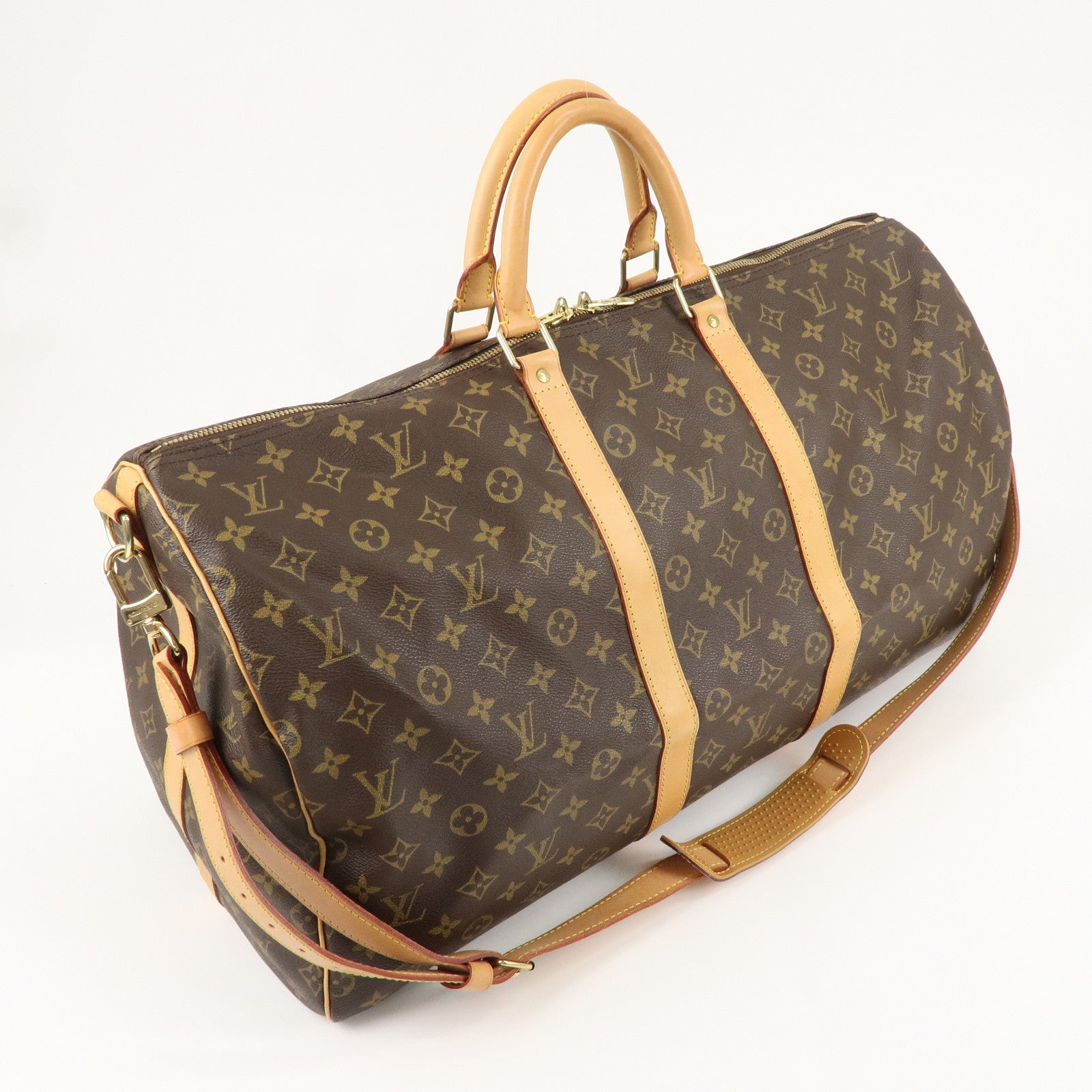 Louis Vuitton Monogram Keep All Bandouliere 55 Bag M41414