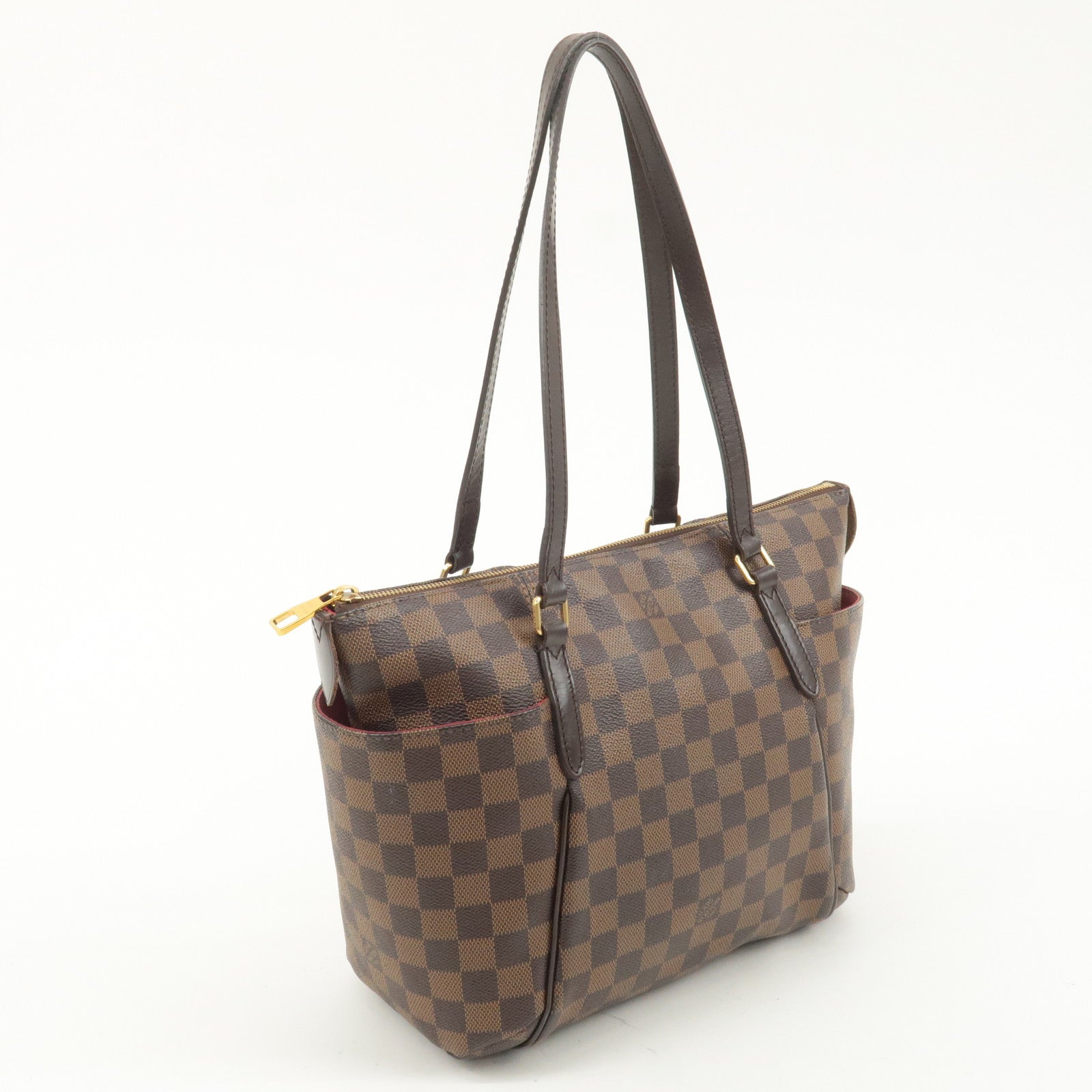 Louis Vuitton Damier Totally PM Tote Bag Brown N41282